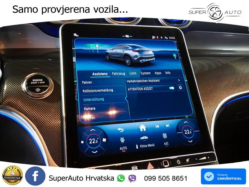 Mercedes GLC Coupe 220d 4M Aut. AMG 197 KS, ACC+360+KEY+GR SJED+VIRT+LANE