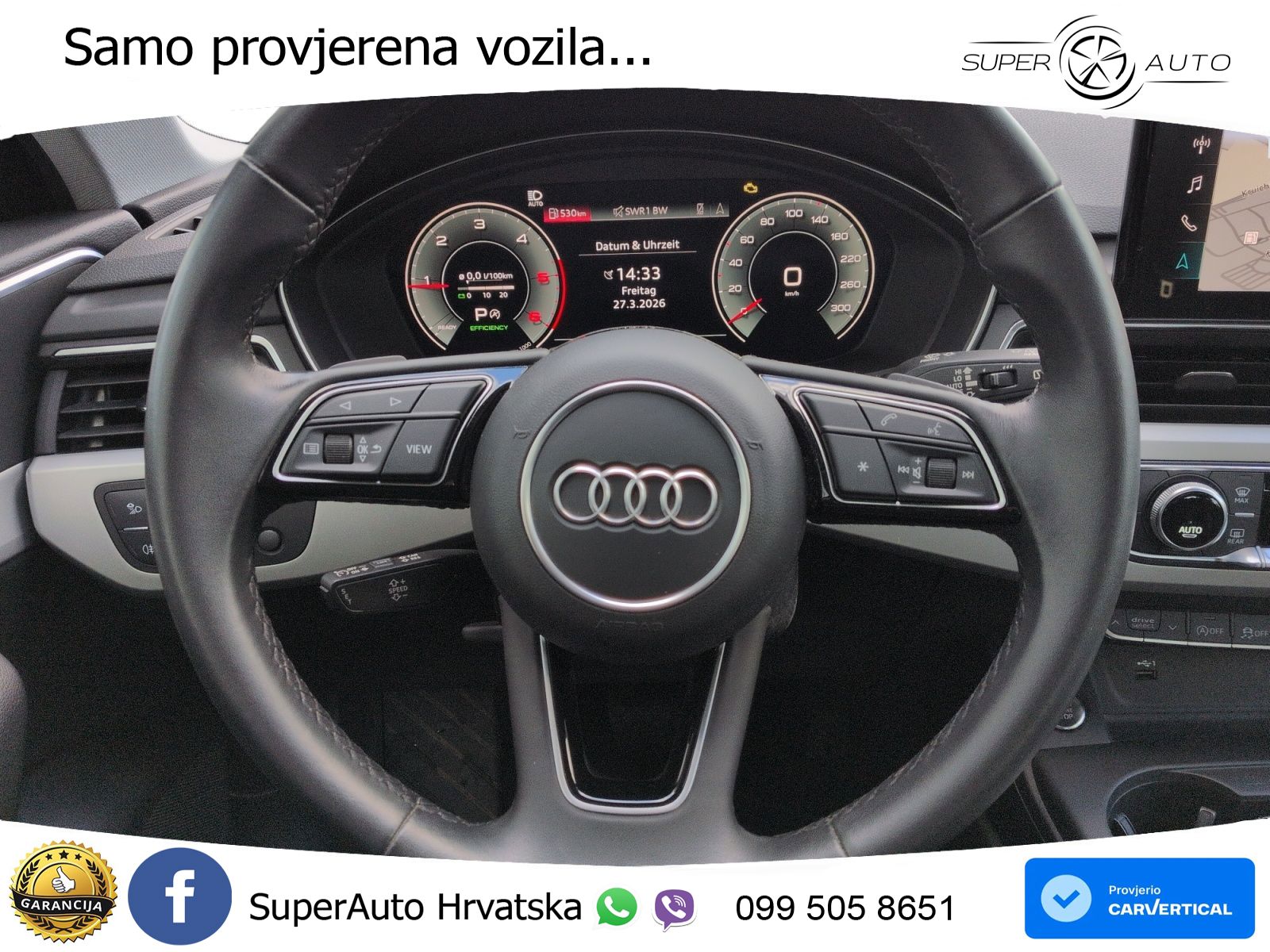 Audi A4 Avant 40 TDI quattro Aut. S line 204 KS, MATRIX+GR SJED+VIRT