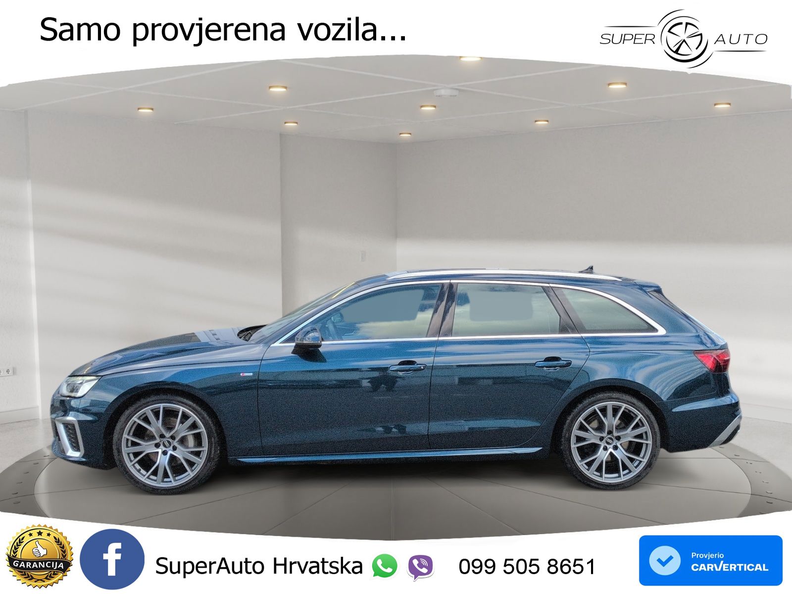 Audi A4 Avant 40 TDI quattro Aut. S line 204 KS, MATRIX+GR SJED+VIRT