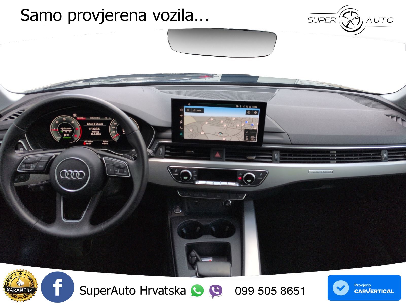 Audi A4 Avant 40 TDI quattro Aut. S line 204 KS, MATRIX+GR SJED+VIRT