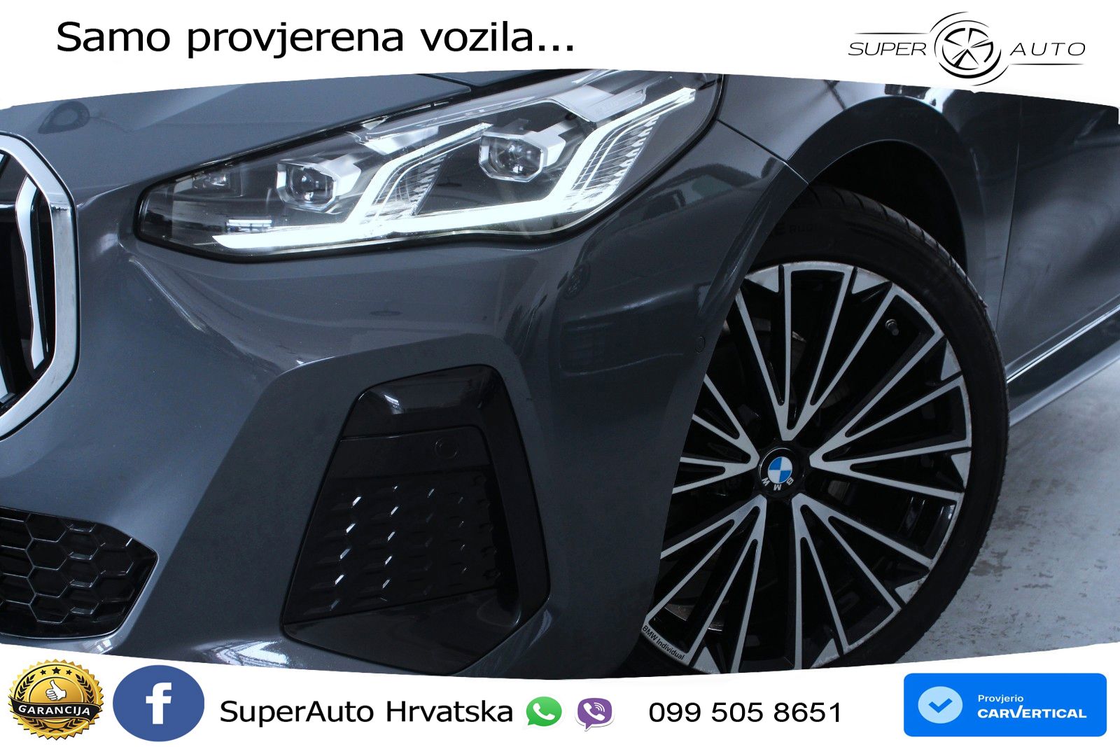 BMW Active Tourer 218i Aut. M Sport 136 KS, LED+ACC+PANO+GR SJED+360+HEAD