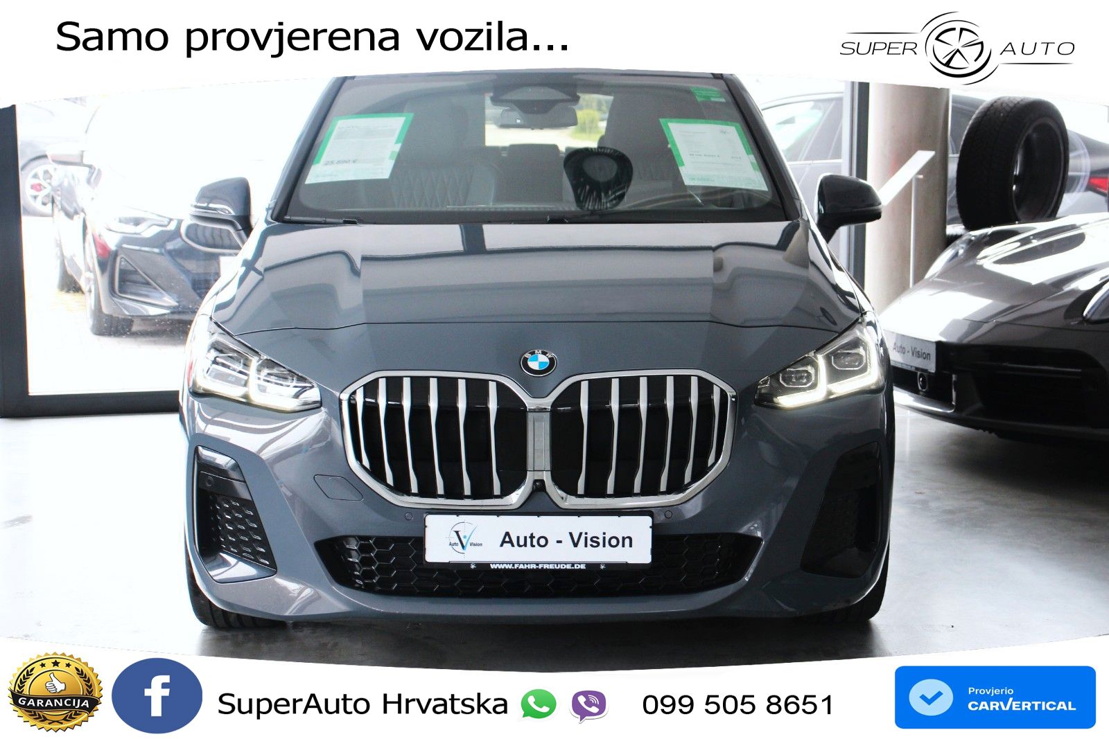 BMW Active Tourer 218i Aut. M Sport 136 KS, LED+ACC+PANO+GR SJED+360+HEAD