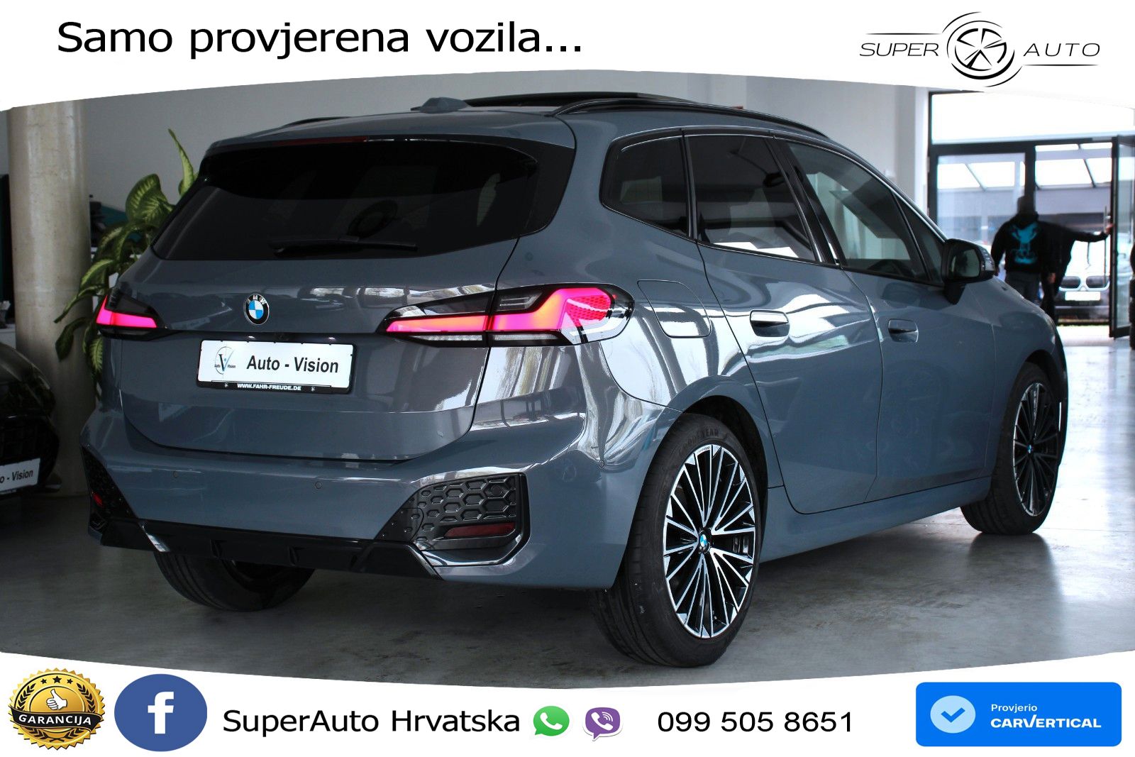 BMW Active Tourer 218i Aut. M Sport 136 KS, LED+ACC+PANO+GR SJED+360+HEAD