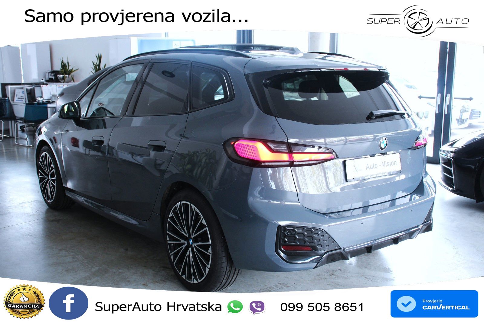 BMW Active Tourer 218i Aut. M Sport 136 KS, LED+ACC+PANO+GR SJED+360+HEAD