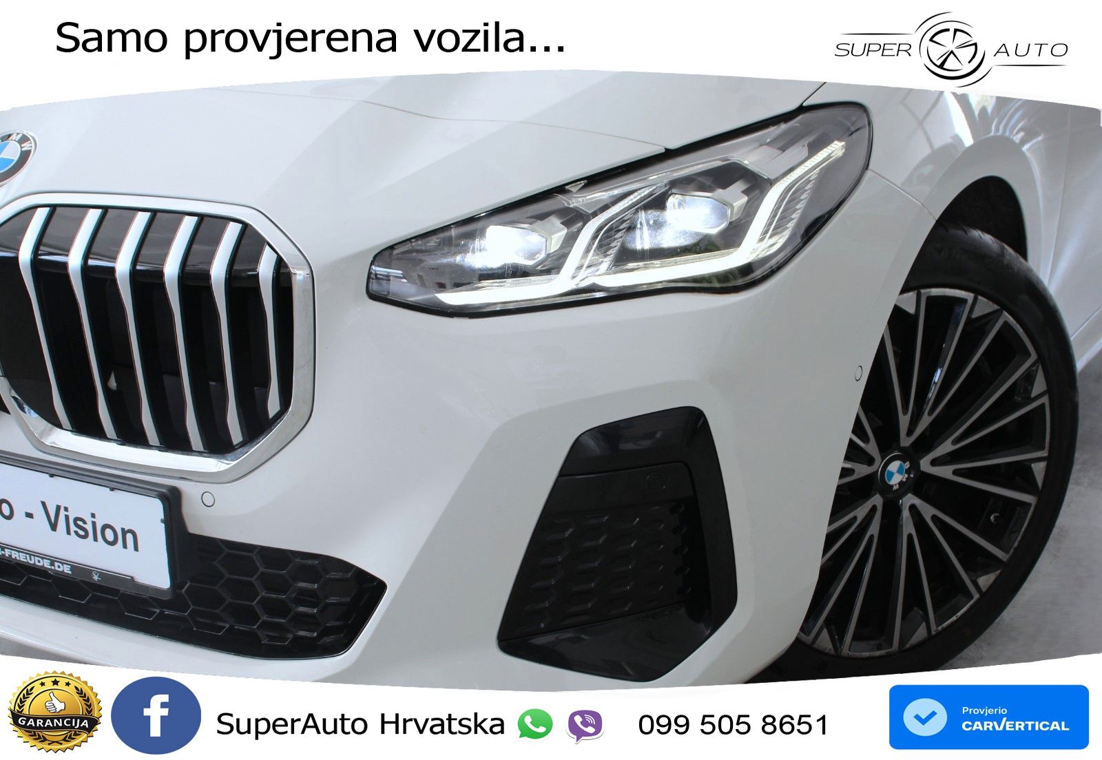 BMW Active Tourer 218i Aut. M Sport 136 KS, LED+PANO+GR SJED+VIRT+360