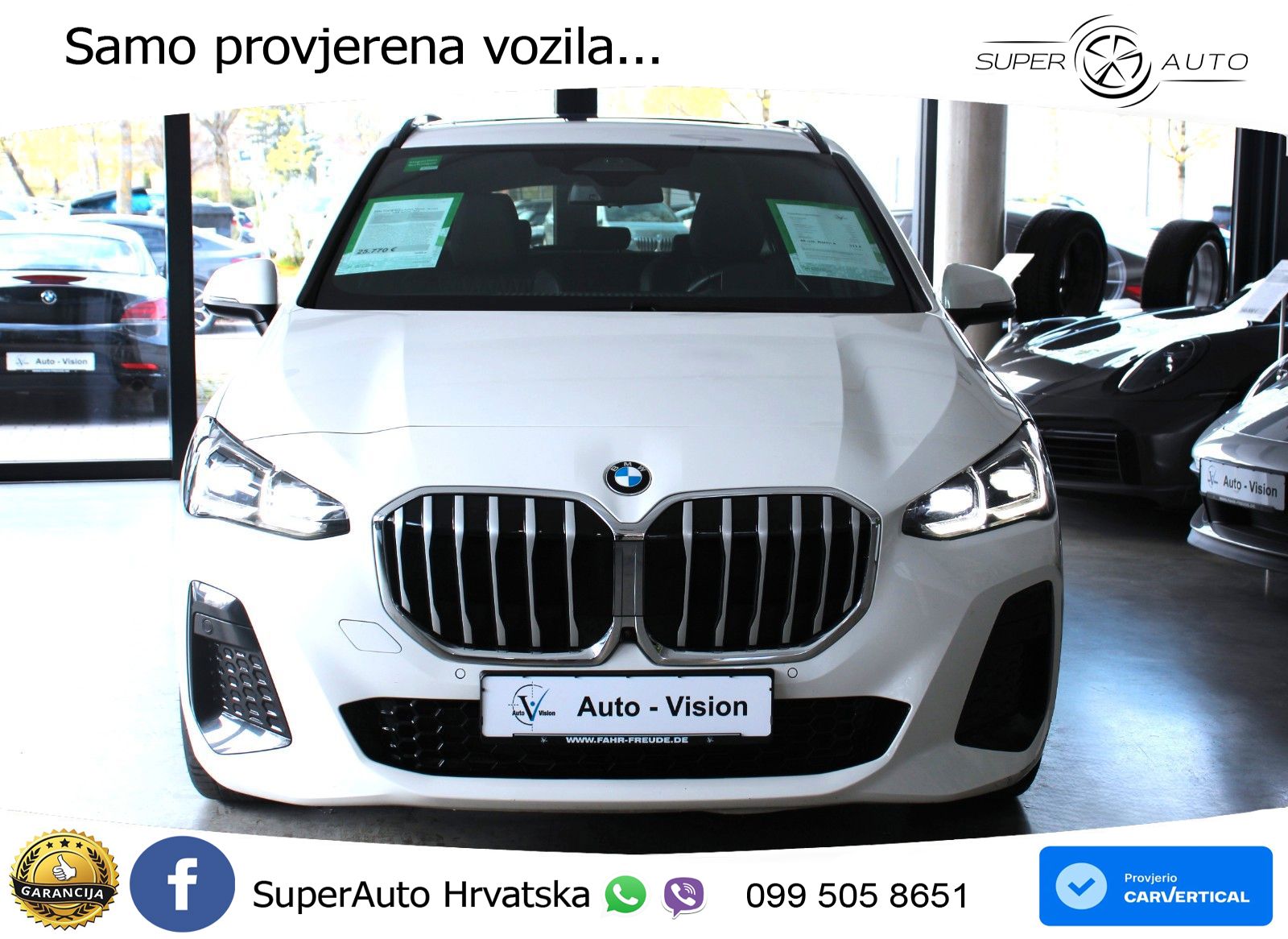 BMW Active Tourer 218i Aut. M Sport 136 KS, LED+PANO+GR SJED+VIRT+360