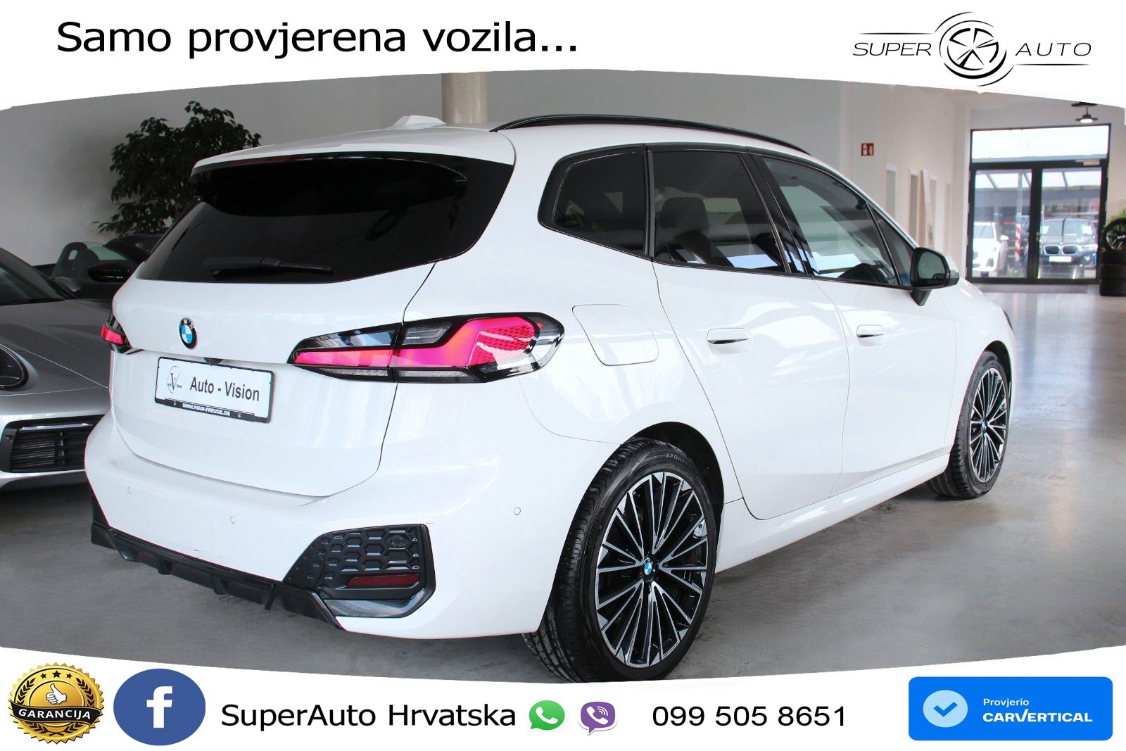 BMW Active Tourer 218i Aut. M Sport 136 KS, LED+PANO+GR SJED+VIRT+360