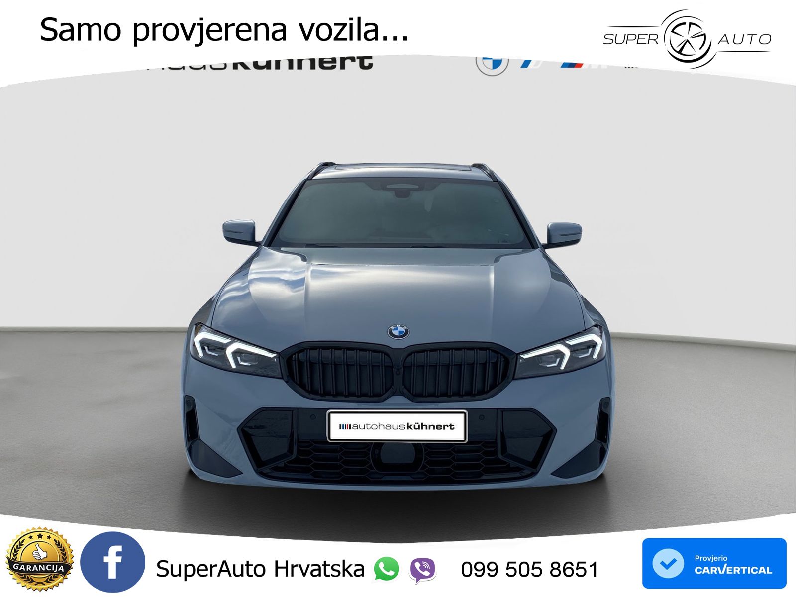 BMW Touring 320d xDrive M Sport 190 KS, LED+ACC+PANO+GR SJED+VIRT+KAM