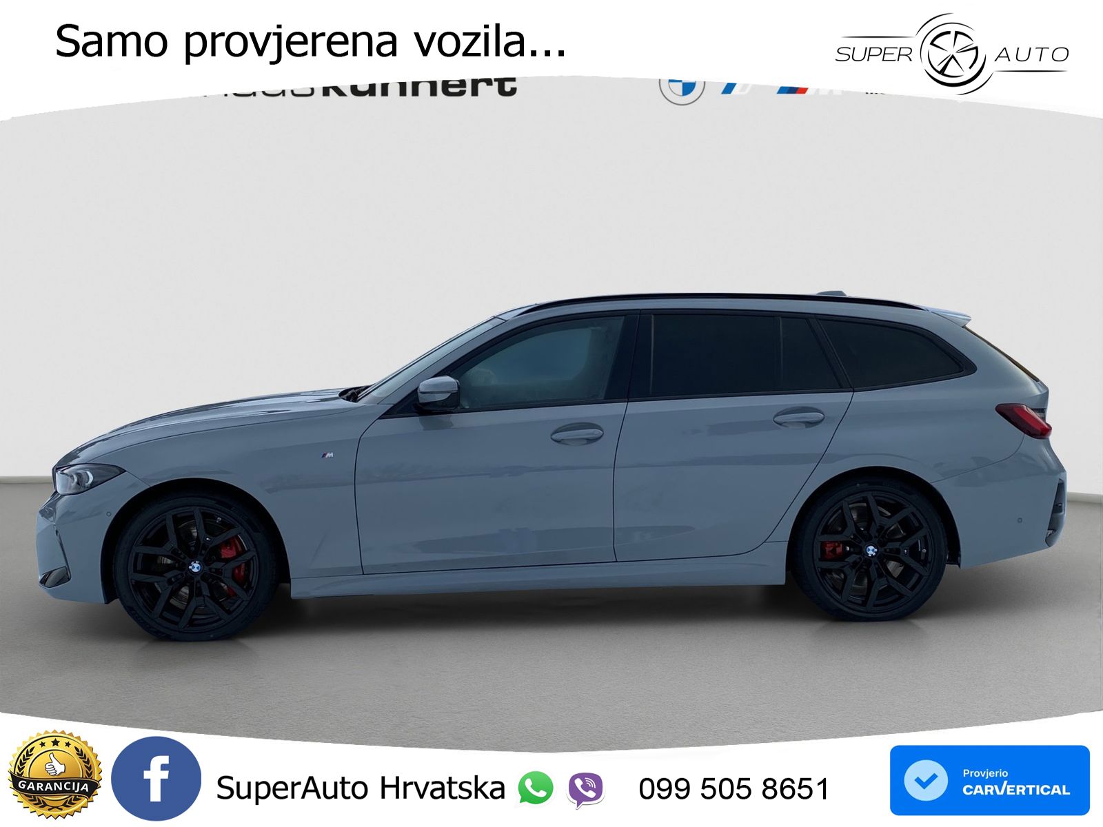 BMW Touring 320d xDrive M Sport 190 KS, LED+ACC+PANO+GR SJED+VIRT+KAM