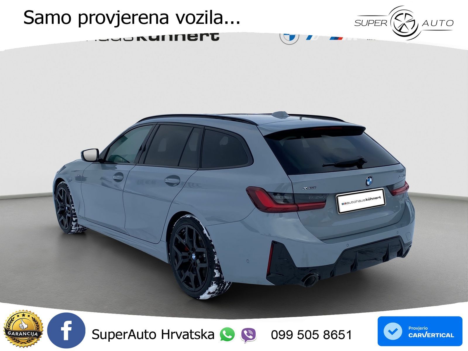 BMW Touring 320d xDrive M Sport 190 KS, LED+ACC+PANO+GR SJED+VIRT+KAM