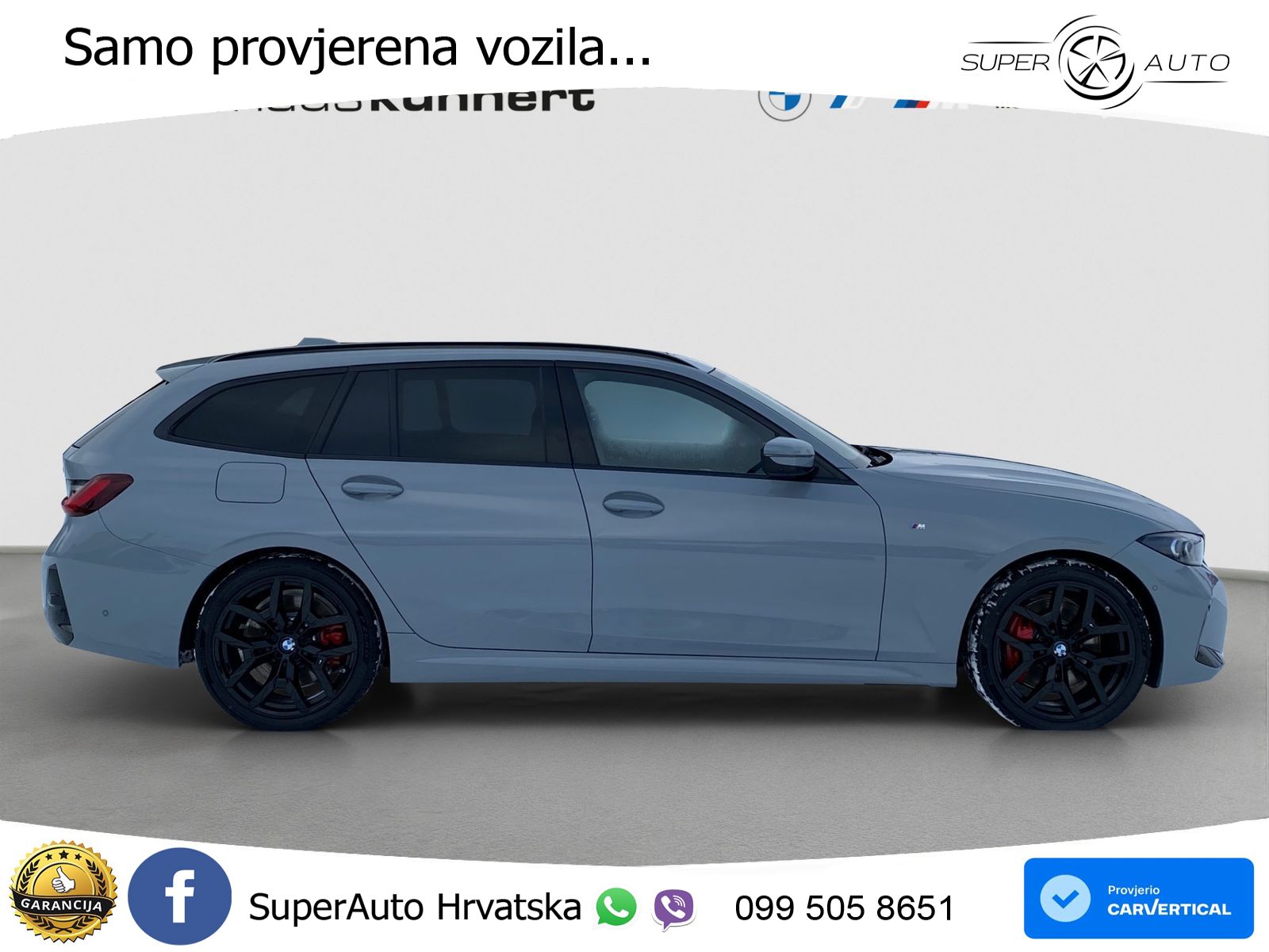 BMW Touring 320d xDrive M Sport 190 KS, LED+ACC+PANO+GR SJED+VIRT+KAM