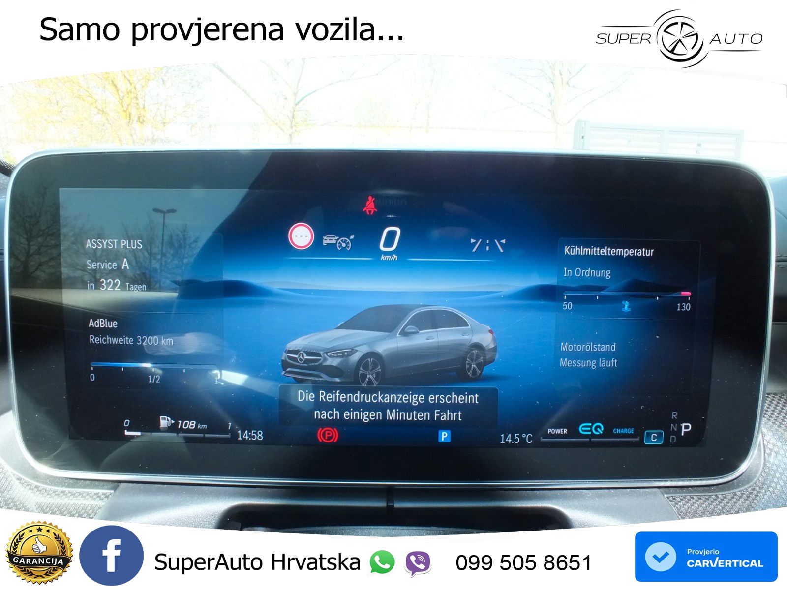 Mercedes C 220d Aut. AMG Line 200 KS, ACC+LED+KAM+GR SJED+VIRT+ASIST
