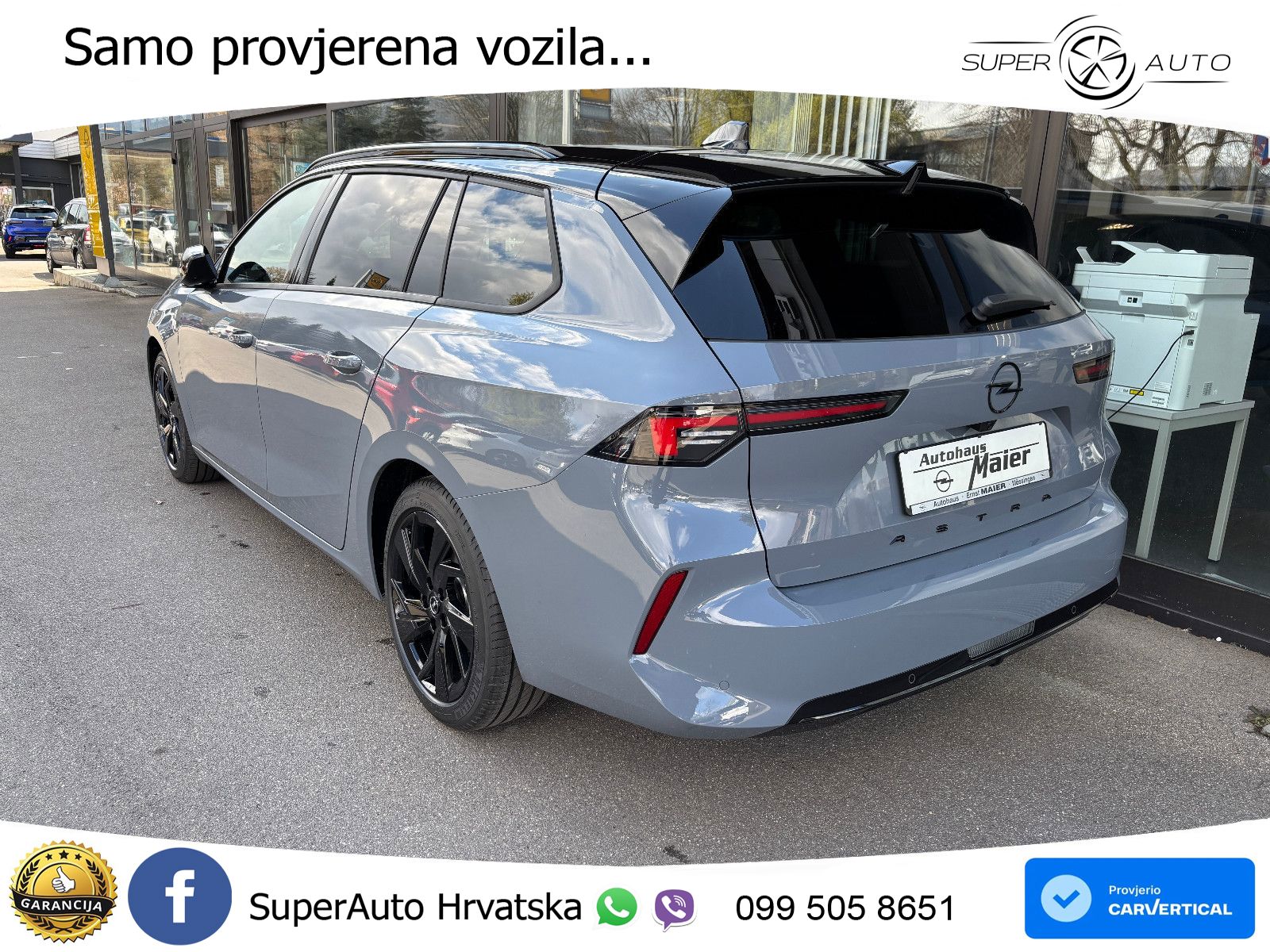 Opel Astra ST 1.5d Aut. GS 130 KS, LED+ACC+VIRT+GR SJED+360+PARK