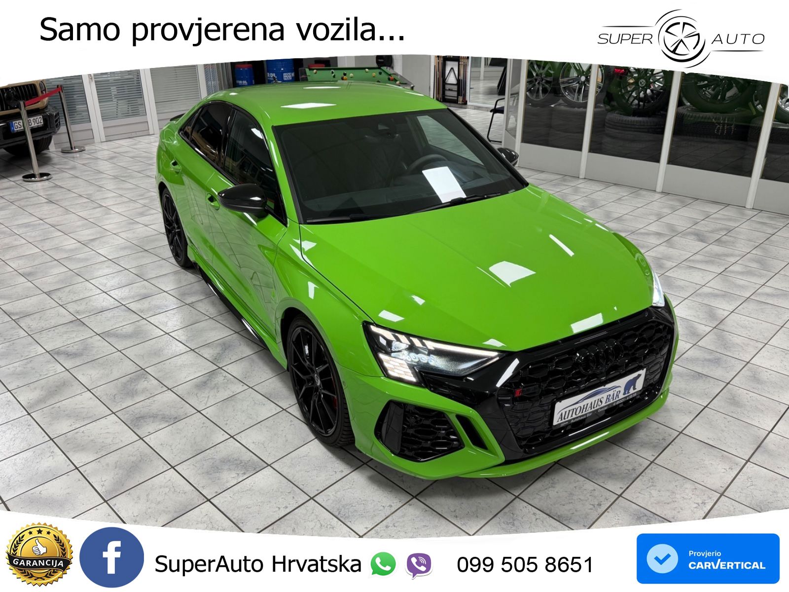 Audi RS3 2.5 TFSI quattro S tronic 400 KS, ACC+KAM+GR SJED+HEAD+VIRT+ASIST