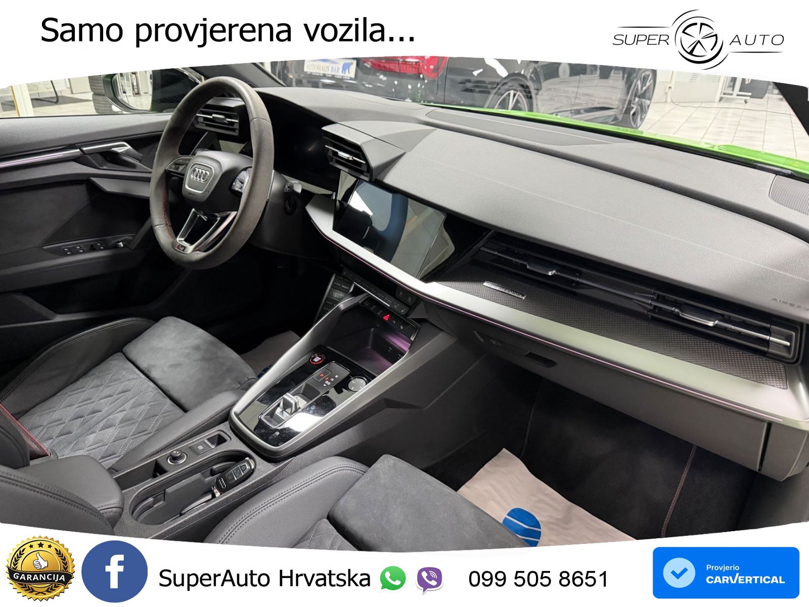 Audi RS3 2.5 TFSI quattro S tronic 400 KS, ACC+KAM+GR SJED+HEAD+VIRT+ASIST