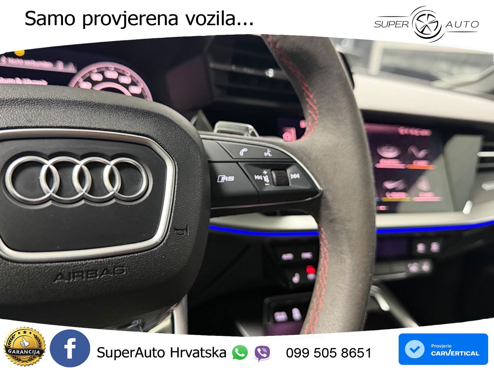 Audi RS3 2.5 TFSI quattro S tronic 400 KS, ACC+KAM+GR SJED+HEAD+VIRT+ASIST
