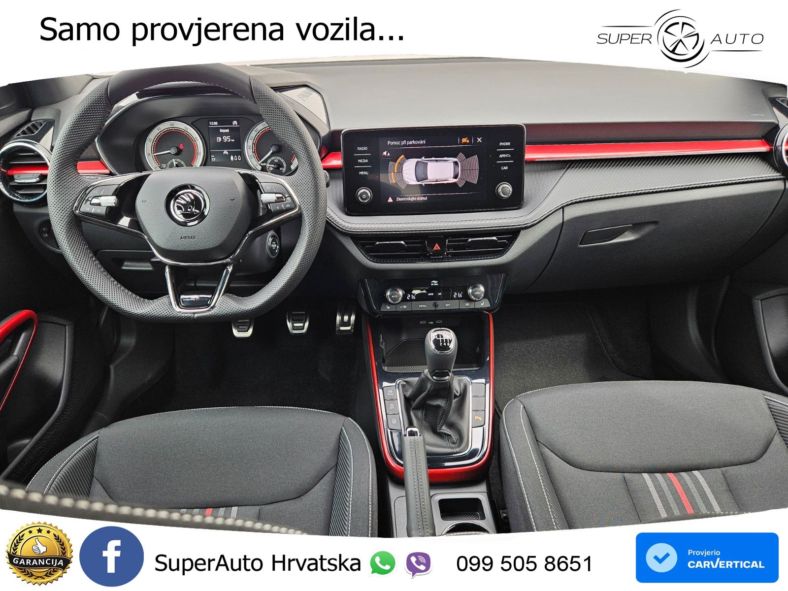 Škoda Fabia 1.0 TSI Monte Carlo 110 KS, KEY+LED+LANE