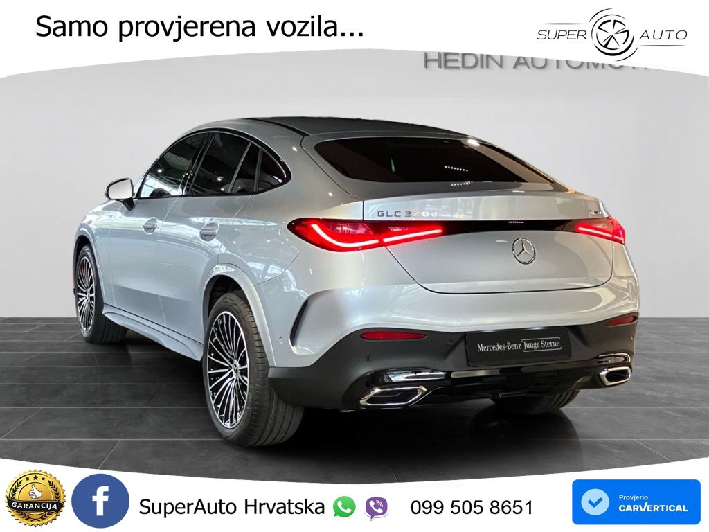 Mercedes GLC Coupe 220d 4M Aut. AMG 197 KS, ACC+360+KEY+GR SJED+VIRT+LANE