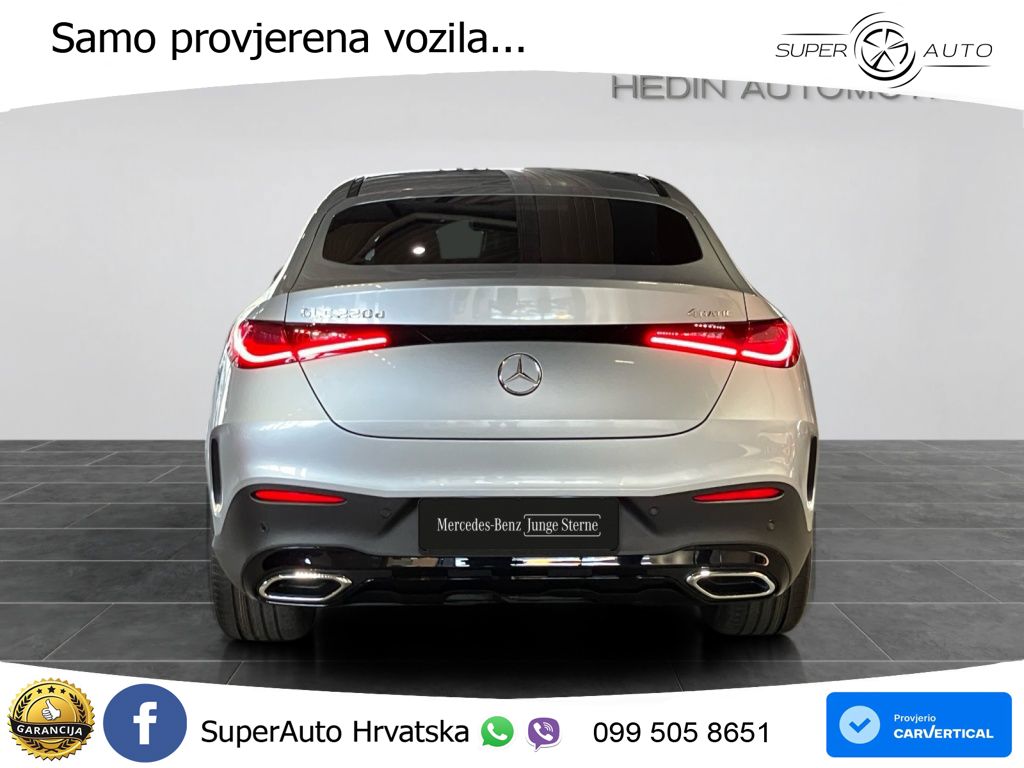Mercedes GLC Coupe 220d 4M Aut. AMG 197 KS, ACC+360+KEY+GR SJED+VIRT+LANE