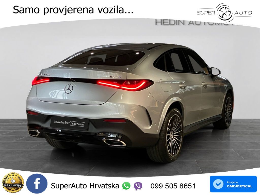 Mercedes GLC Coupe 220d 4M Aut. AMG 197 KS, ACC+360+KEY+GR SJED+VIRT+LANE