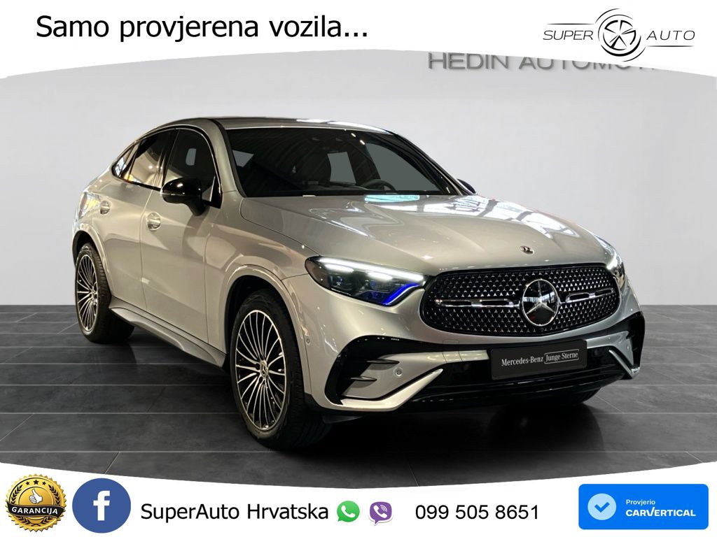 Mercedes GLC Coupe 220d 4M Aut. AMG 197 KS, ACC+360+KEY+GR SJED+VIRT+LANE