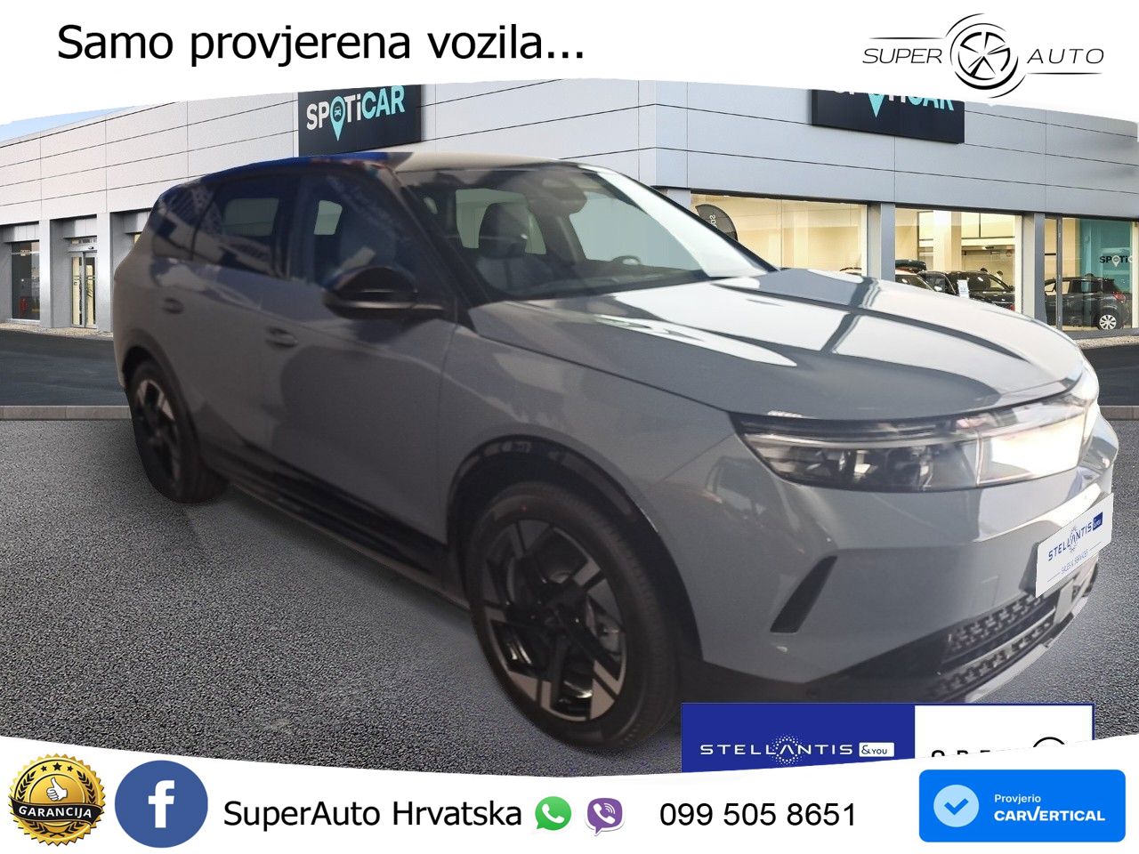 Opel Grandland 73 kWh Ultimate 213 KS, KAM+GR SJED+PARK