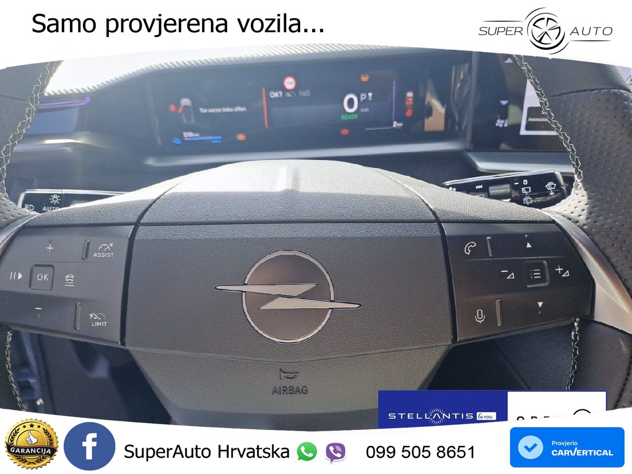 Opel Grandland 73 kWh Ultimate 213 KS, KAM+GR SJED+PARK