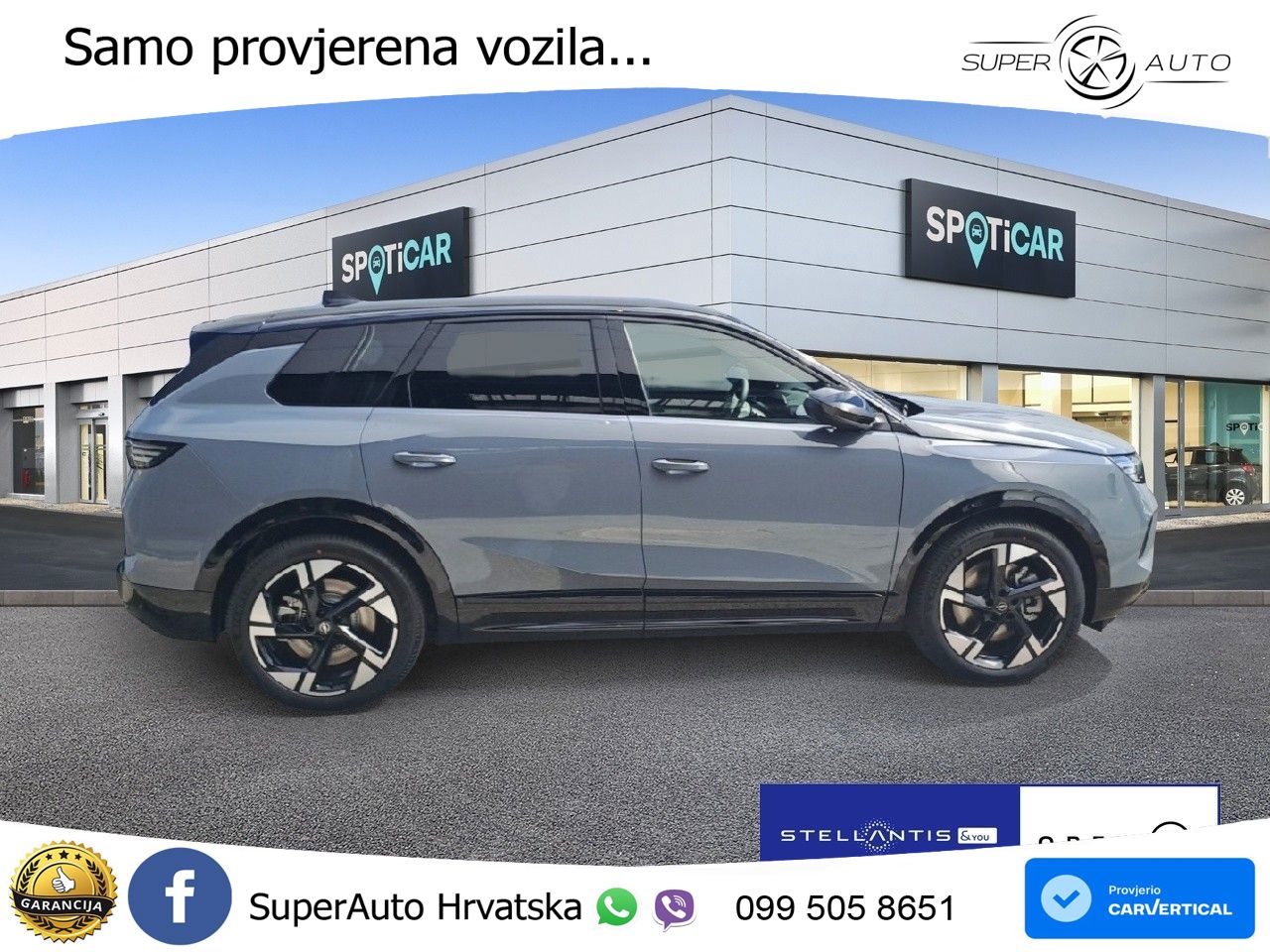 Opel Grandland 73 kWh Ultimate 213 KS, KAM+GR SJED+PARK