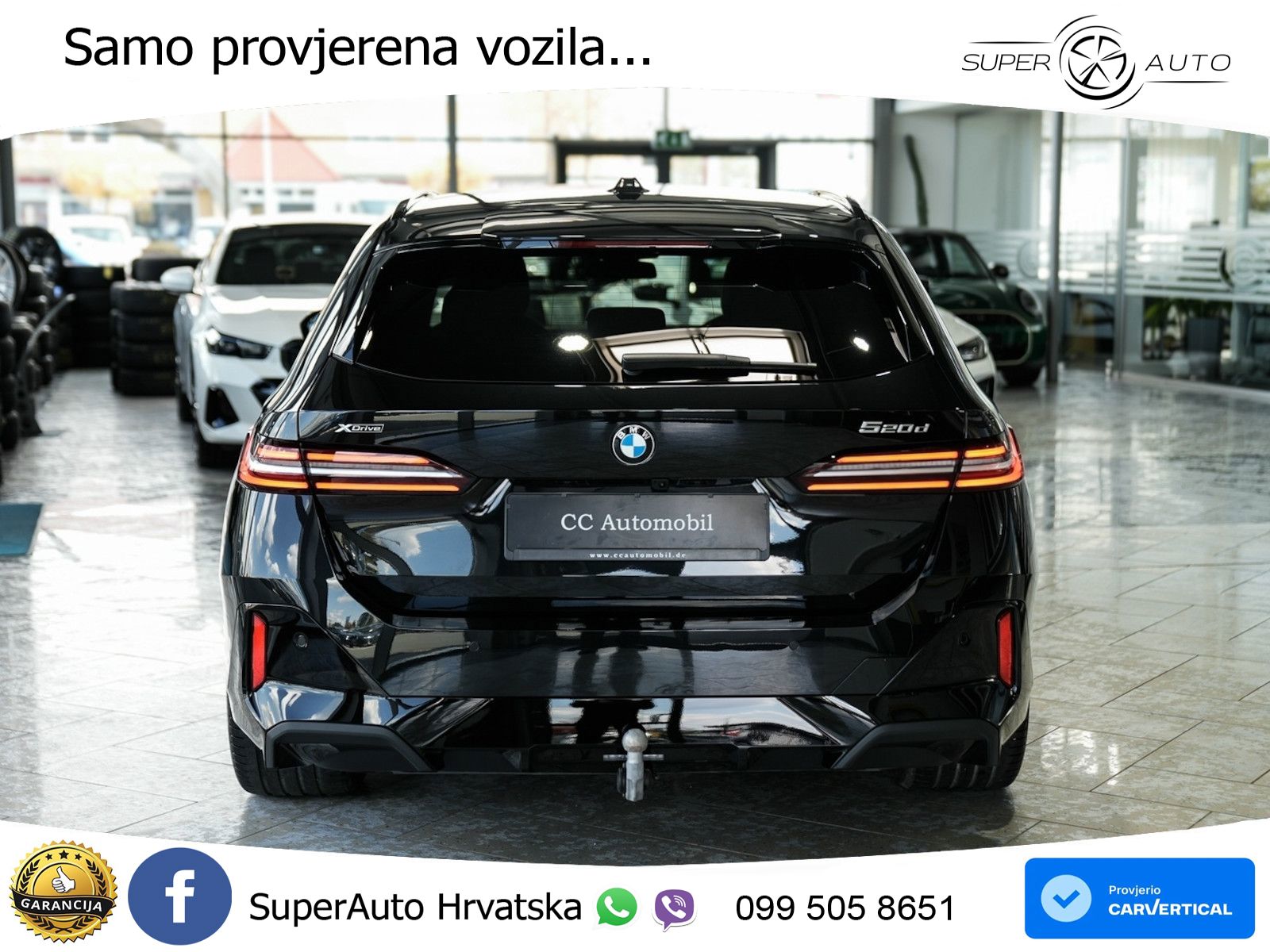 BMW 520d xDrive Touring Aut. M Sport 197 KS, ACC+KAM+LED+GR SJED+VIRT+NAVI+ASIST