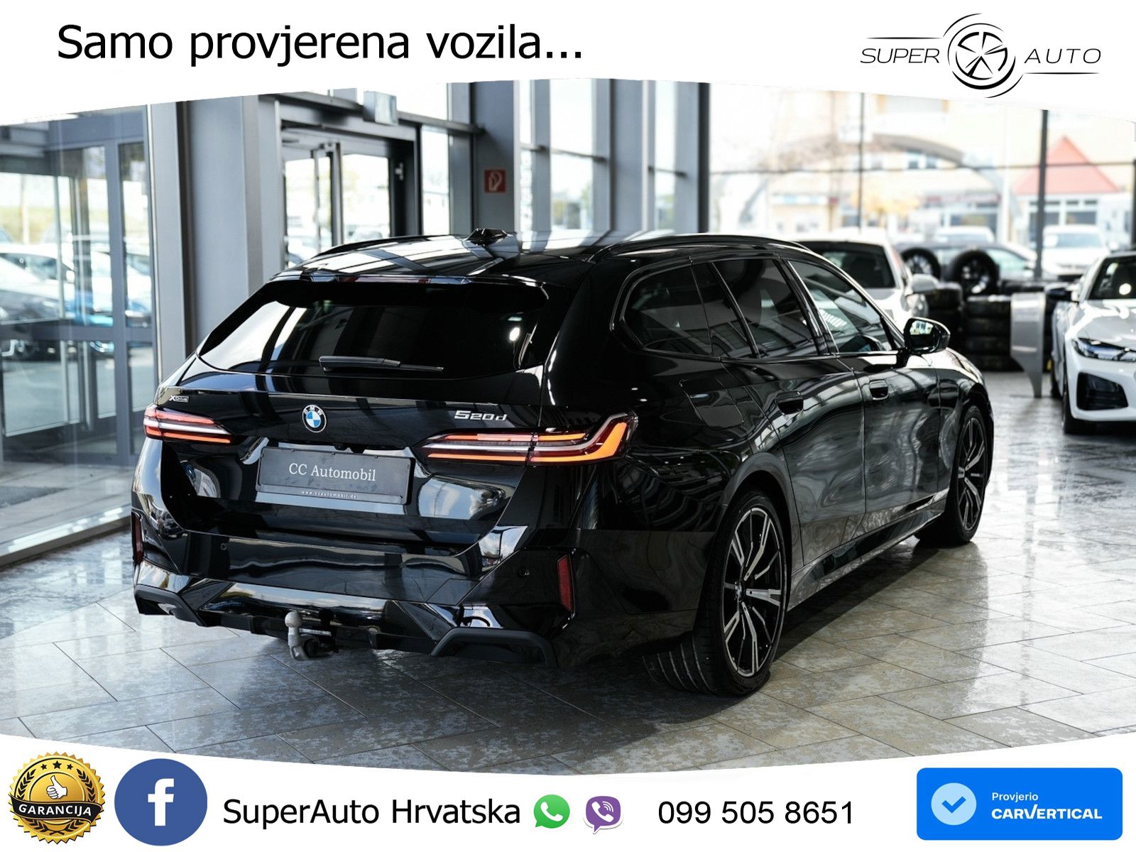 BMW 520d xDrive Touring Aut. M Sport 197 KS, ACC+KAM+LED+GR SJED+VIRT+NAVI+ASIST