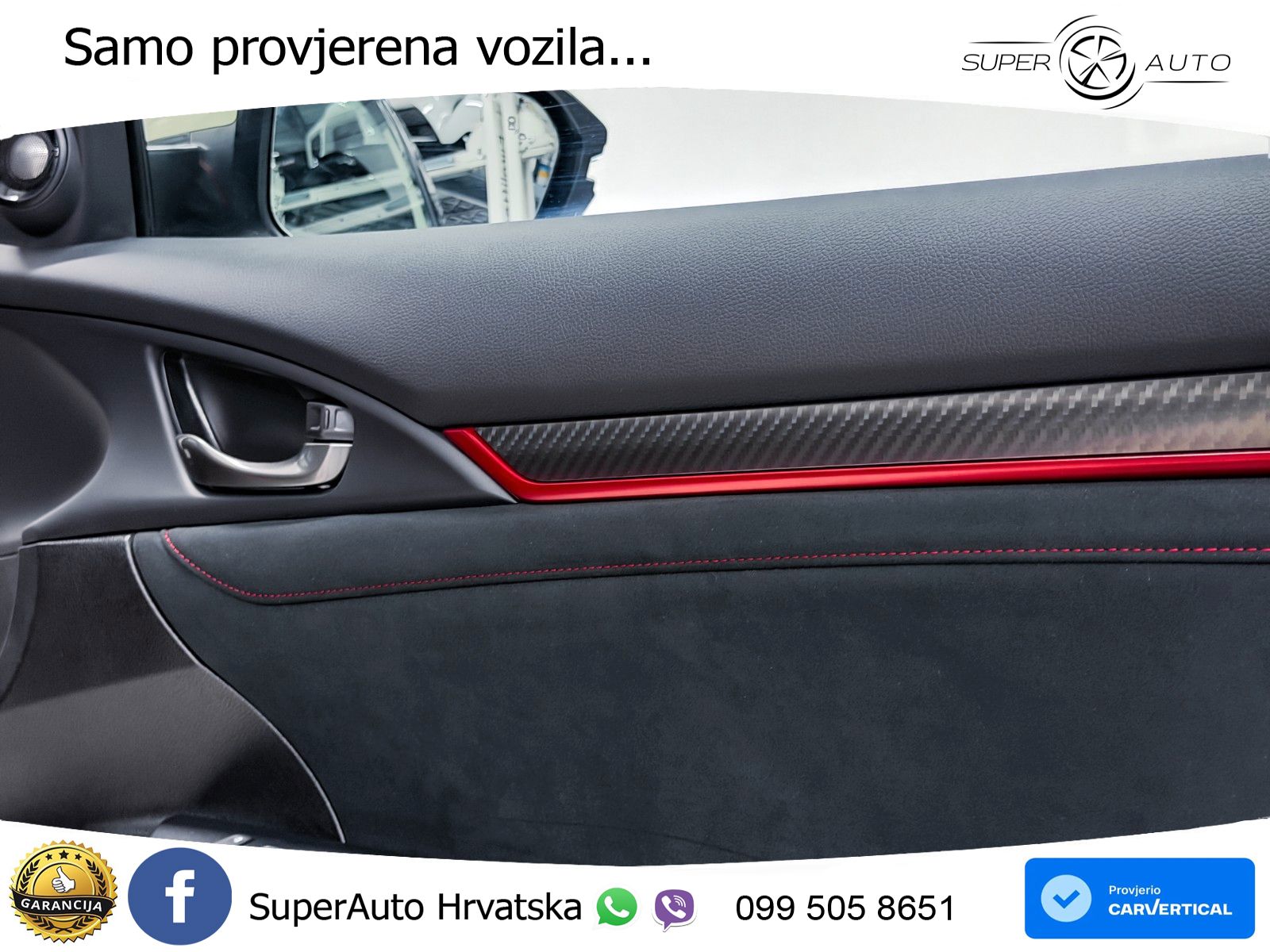 Honda Civic Type R 2.0 manual 320 KS, ACC+LED+KAM+ASIST