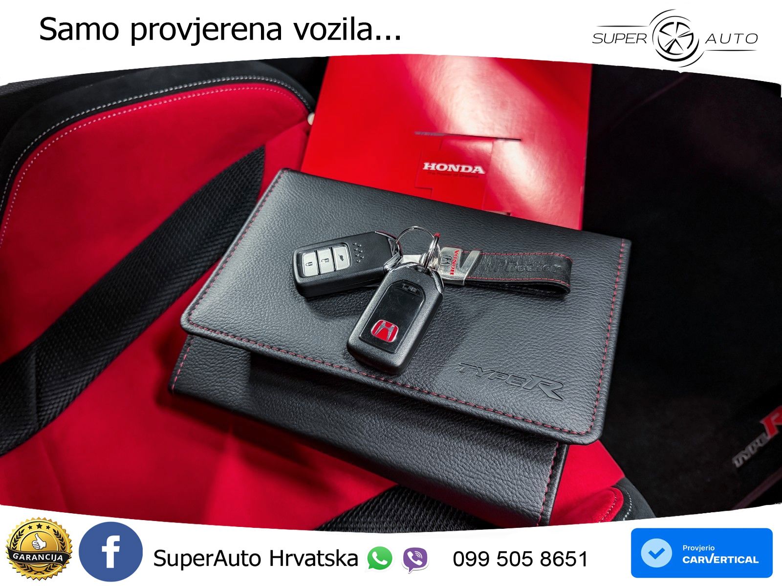 Honda Civic Type R 2.0 manual 320 KS, ACC+LED+KAM+ASIST