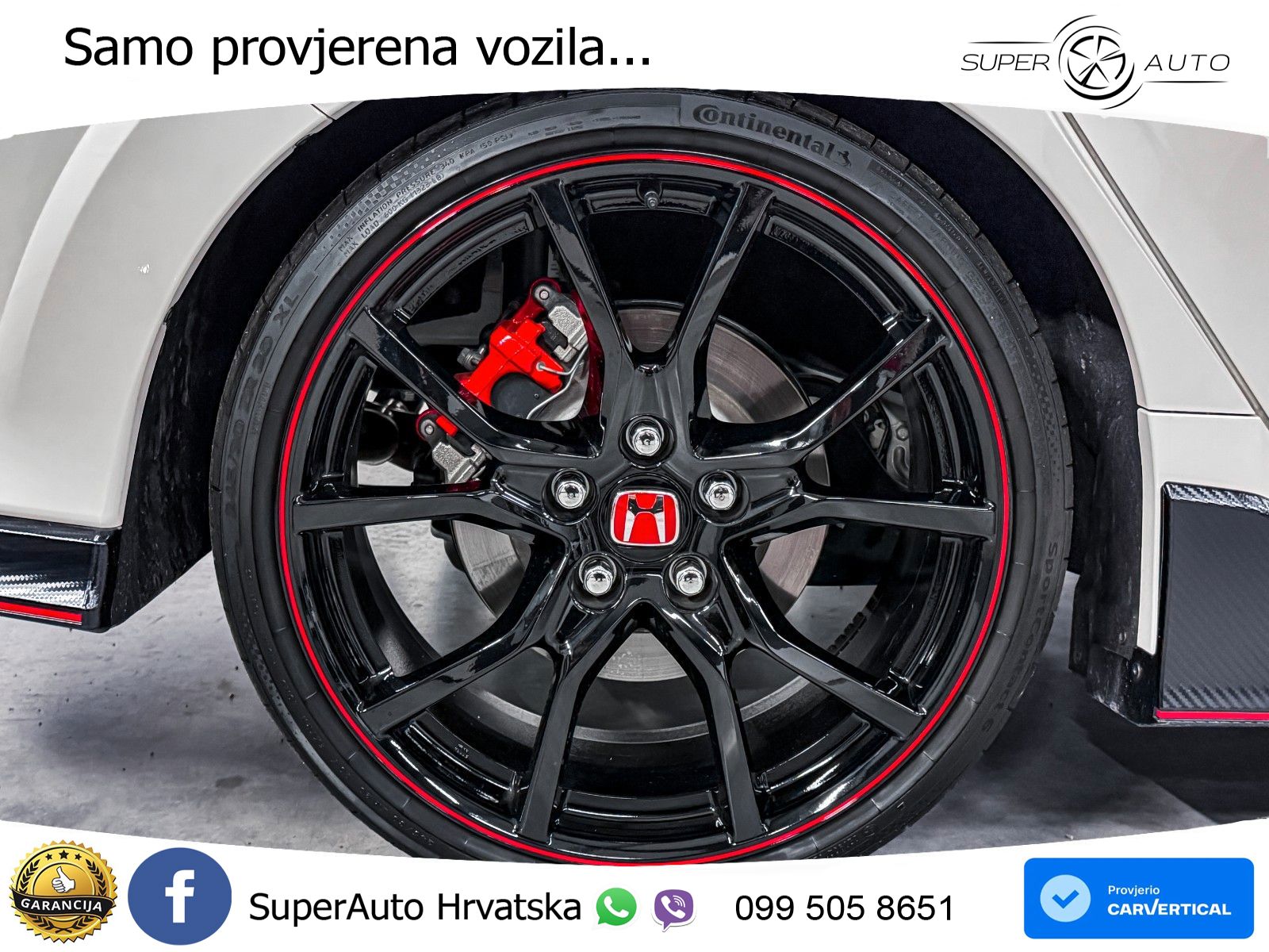 Honda Civic Type R 2.0 manual 320 KS, ACC+LED+KAM+ASIST