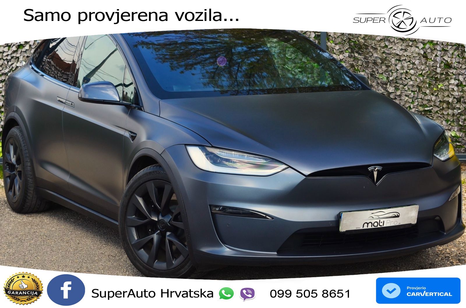 Tesla Model X Plaid 1020 KS, PANO+ZRAČ+360+GR SJED+ACC+KEY+VIRT+LANE