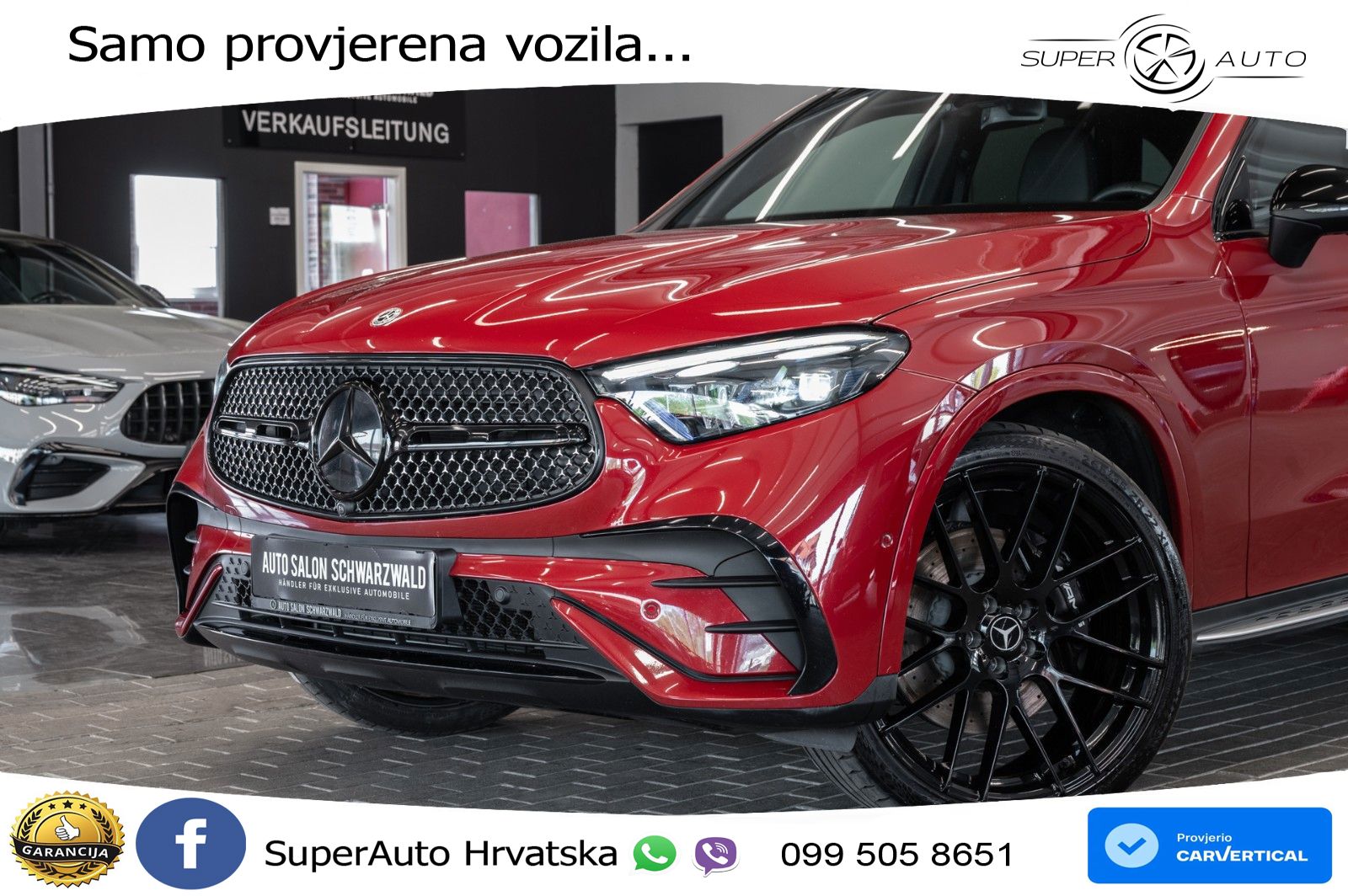 Mercedes GLC 450d 4M Aut. AMG 367 KS, PANO+360+HEAD+GR SJED+KEY+VIRT+LANE