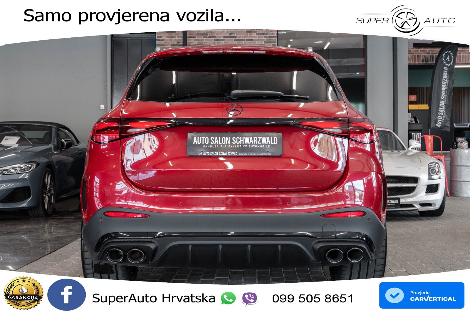 Mercedes GLC 450d 4M Aut. AMG 367 KS, PANO+360+HEAD+GR SJED+KEY+VIRT+LANE