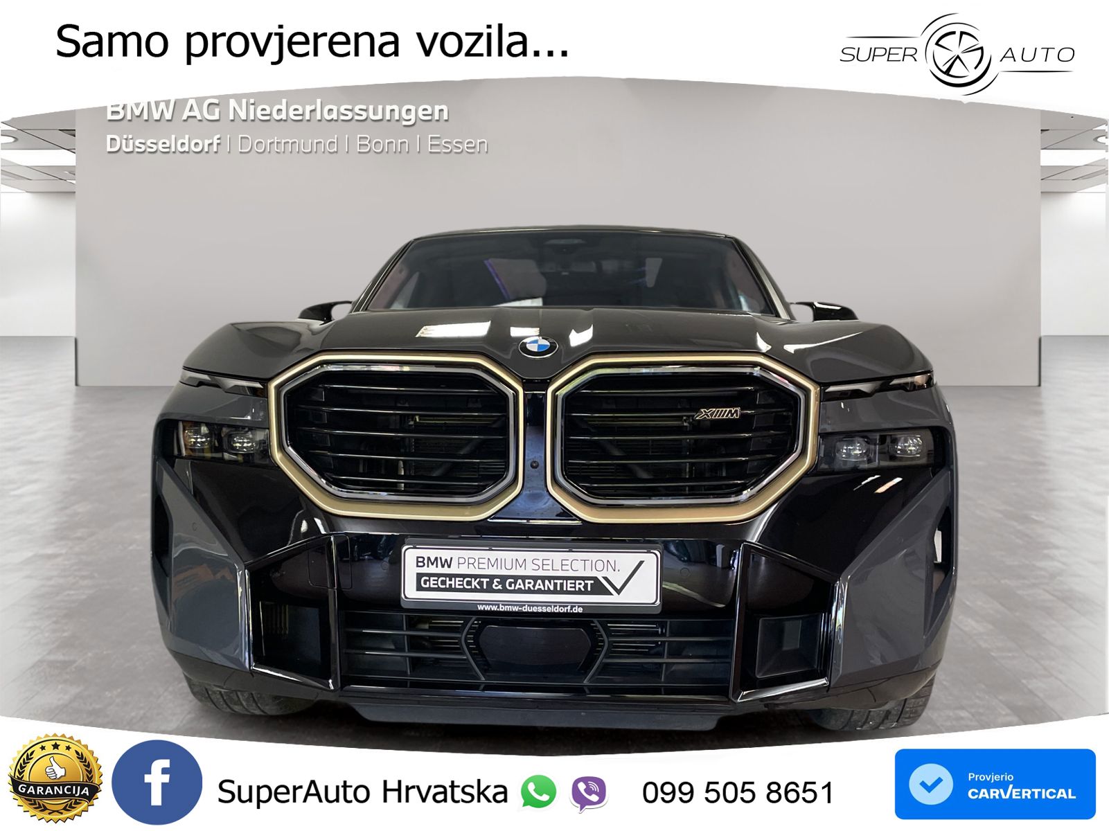 BMW XM 4.4 xDrive Aut. M Sport 653 KS, KAM+4xGR SJED+KEY