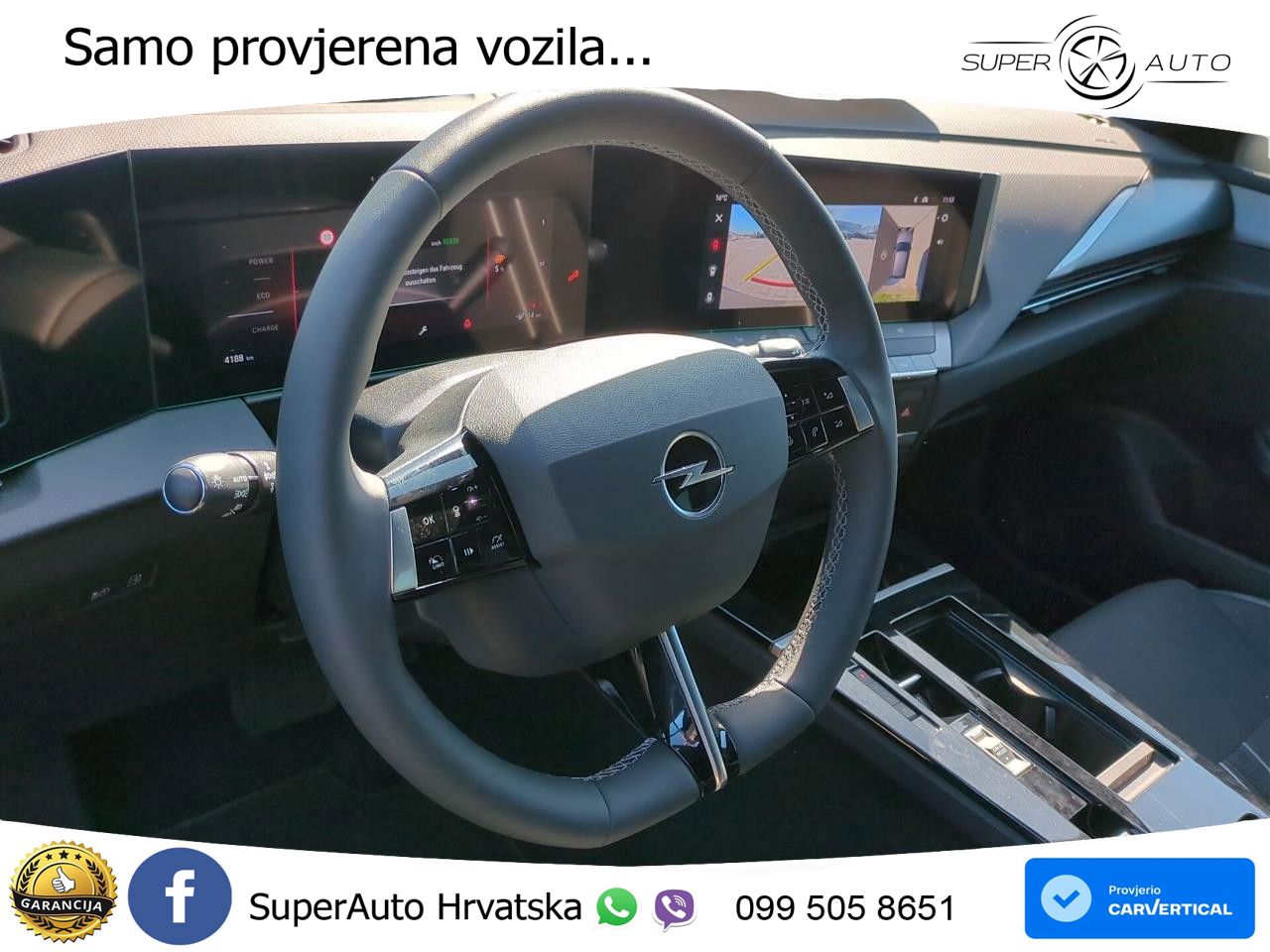 Opel Astra 73 kWh Electric GS 156 KS, LED+ACC+VIRT+GR SJED+HEAD+KAM