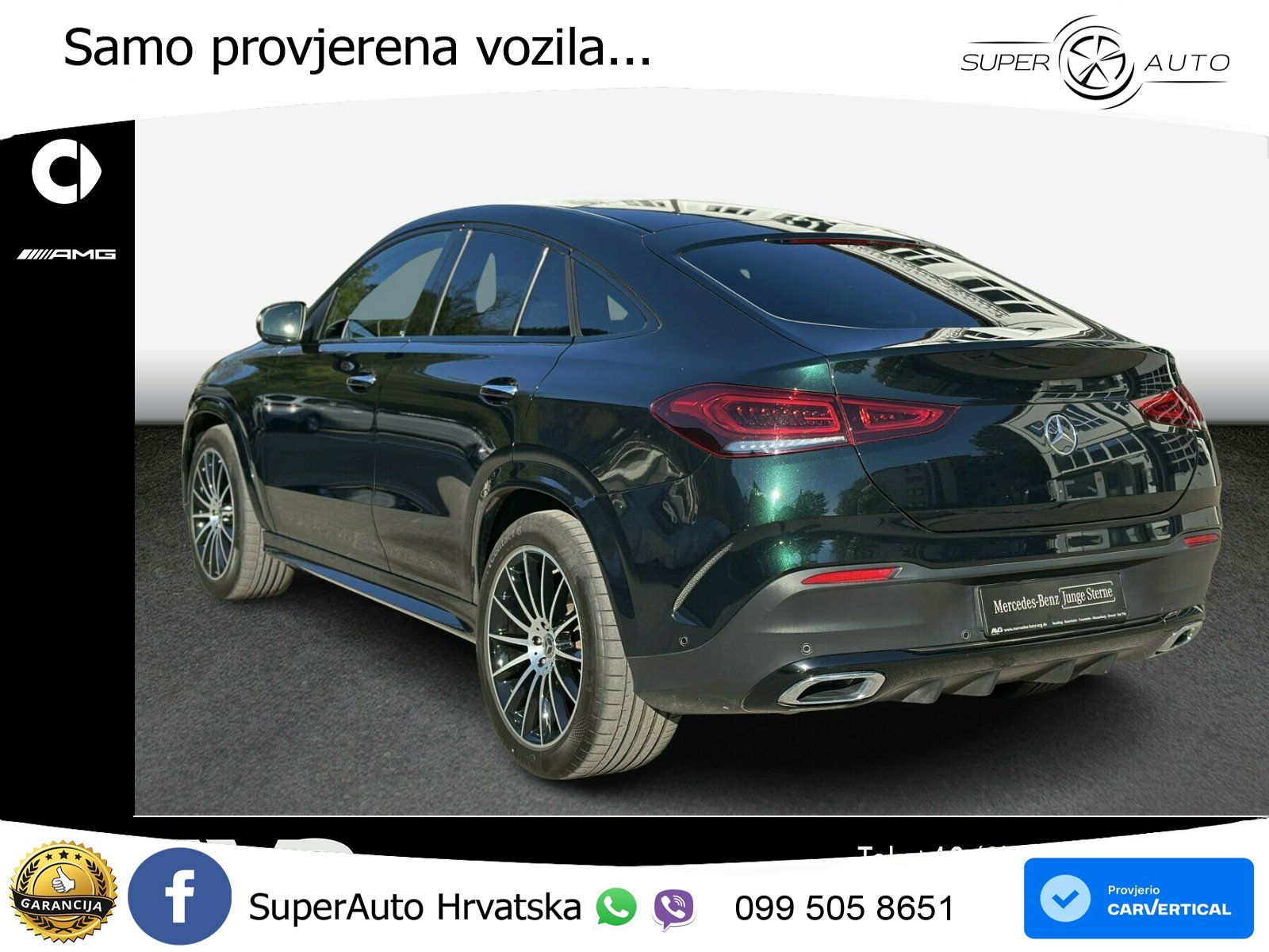 Mercedes GLE 350d Coupe 4M Aut. AMG 272 KS, ZRAČNI+360+GR SJED+PANO+HEAD+VIRT