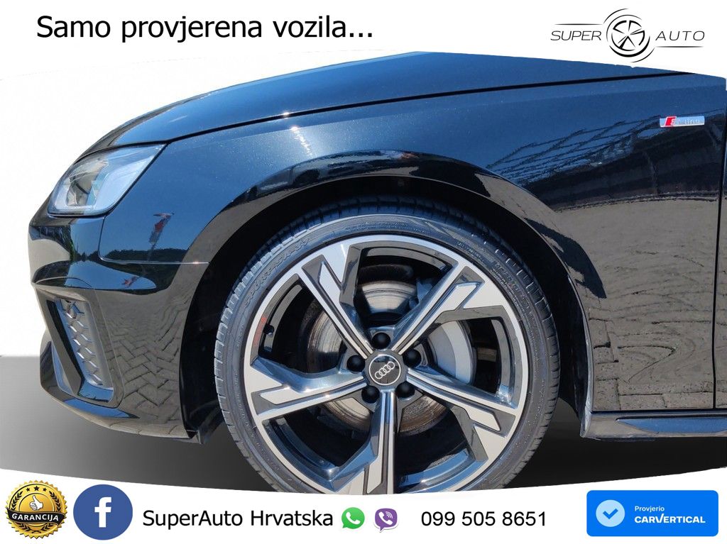 Audi A4 Avant 40 TDI quattro Aut. S line 204 KS, ACC+LED+GR SJED+VIRT+ASIST