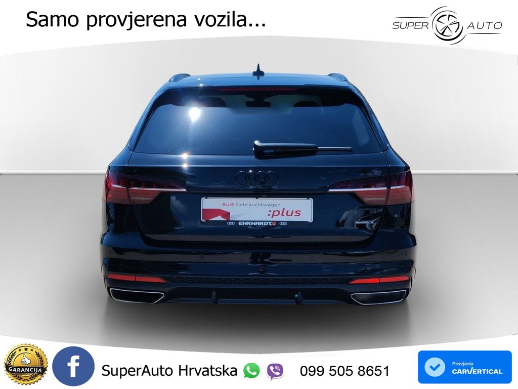 Audi A4 Avant 40 TDI quattro Aut. S line 204 KS, ACC+LED+GR SJED+VIRT+ASIST