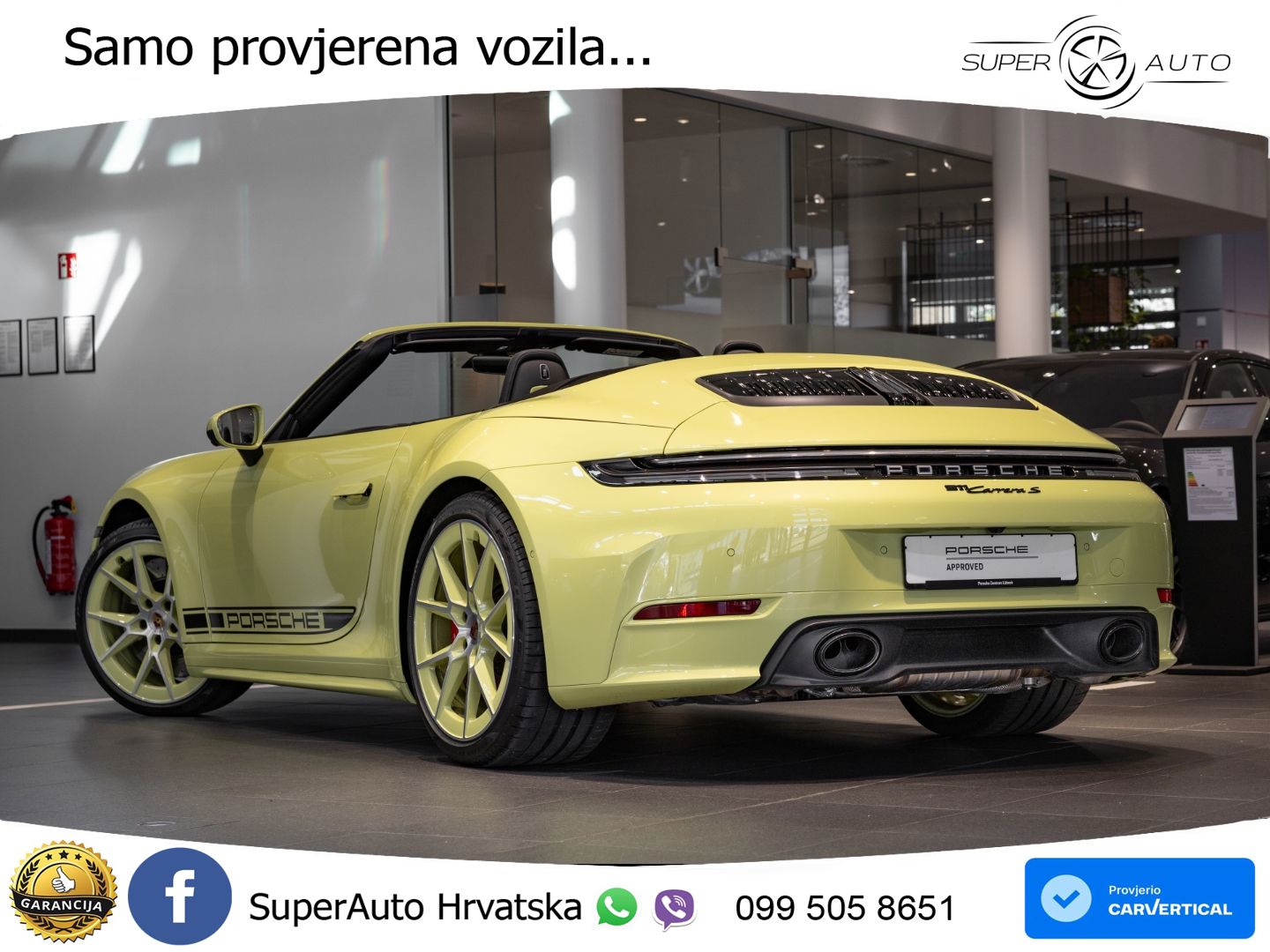 Porsche 911(992) Carrera S Cabrio 3.0 PDK 480 KS, ACC+LED+360+GR SJED+VIRT