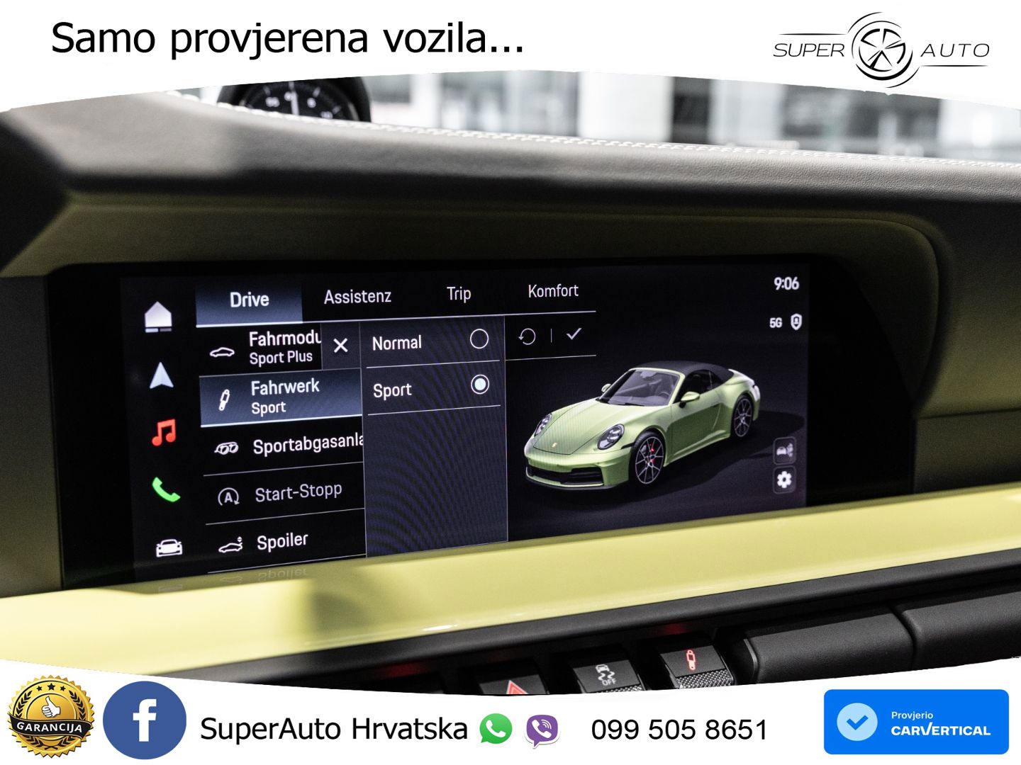 Porsche 911(992) Carrera S Cabrio 3.0 PDK 480 KS, ACC+LED+360+GR SJED+VIRT