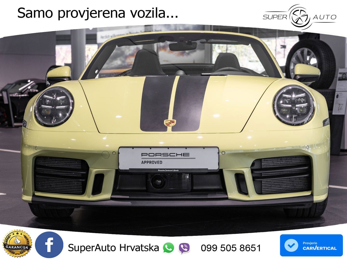 Porsche 911(992) Carrera S Cabrio 3.0 PDK 480 KS, ACC+LED+360+GR SJED+VIRT