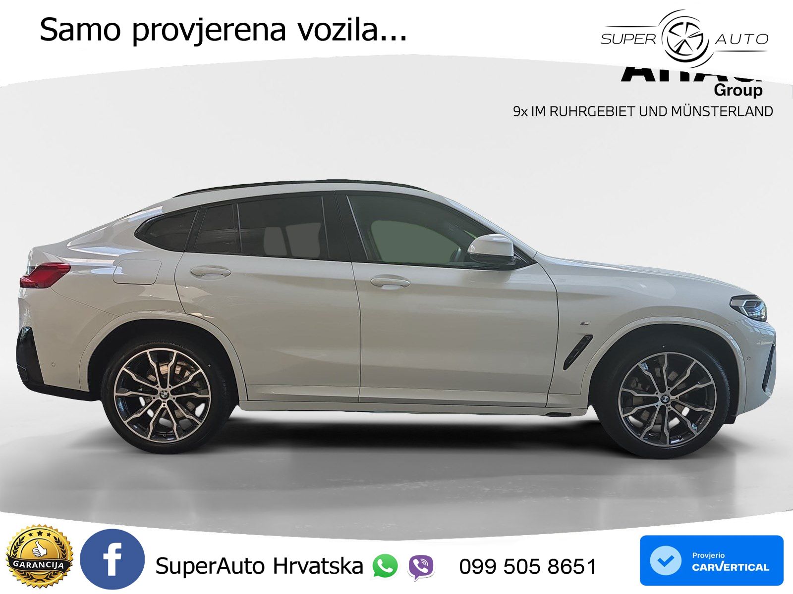 BMW X4 30d xDrive Aut. 286 KS, LED+ACC+VIRT+GR SJED+PANO+KAM+PARK