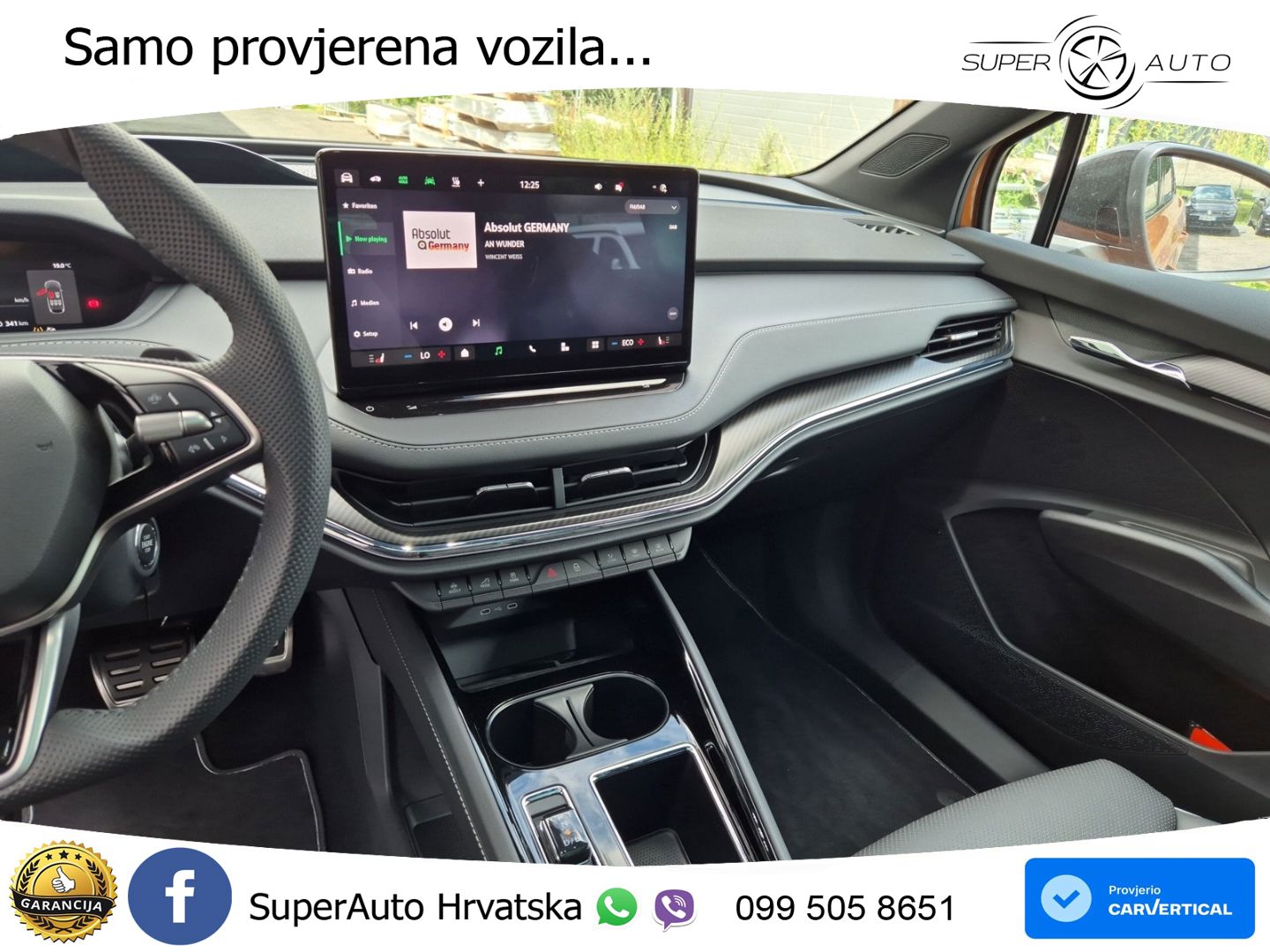 Škoda Enyaq iV 4x4 Aut. RS 340 KS, PANO+360+ACC+GR SJED+HEAD+KEY+LANE