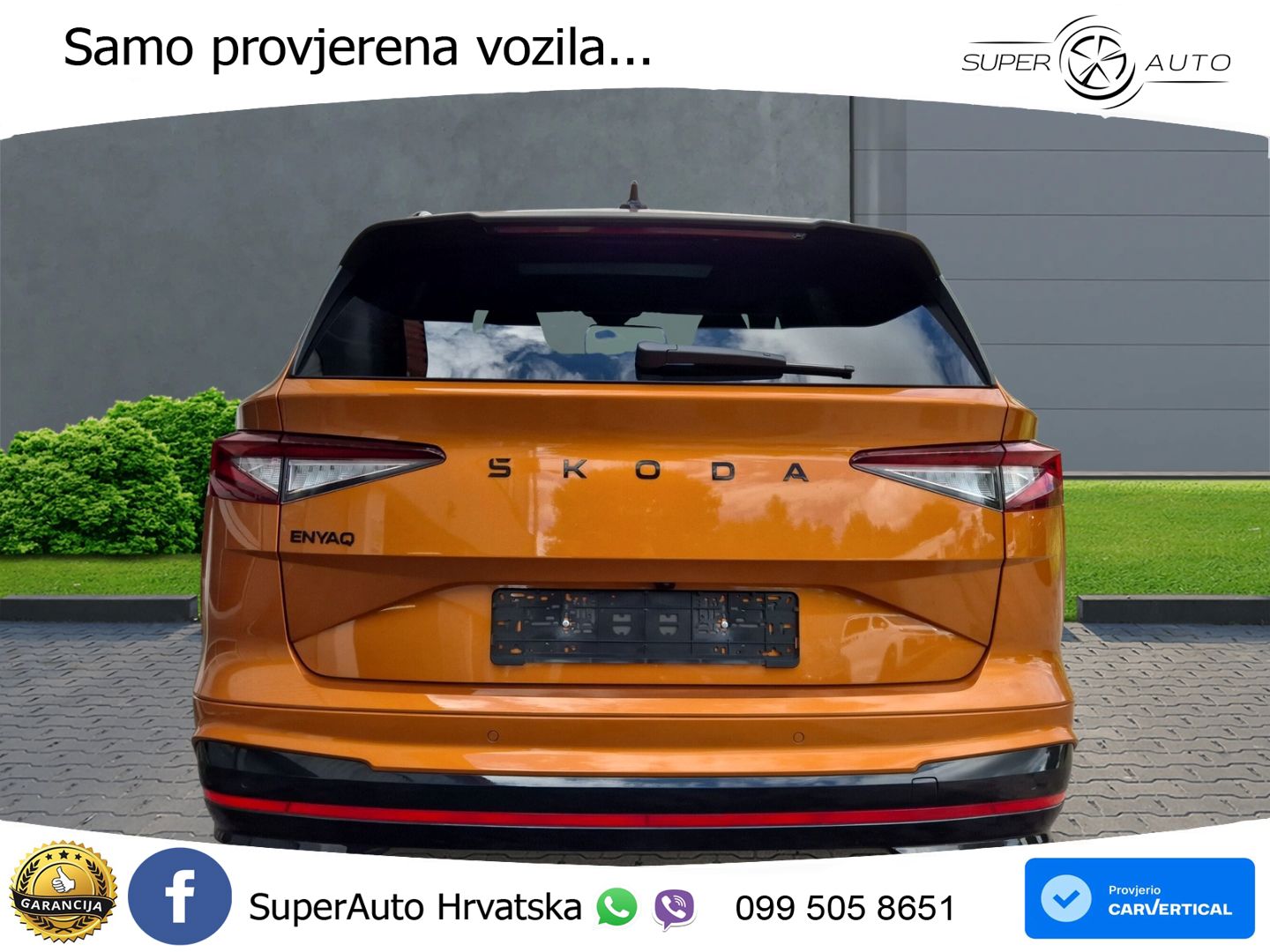 Škoda Enyaq iV 4x4 Aut. RS 340 KS, PANO+360+ACC+GR SJED+HEAD+KEY+LANE