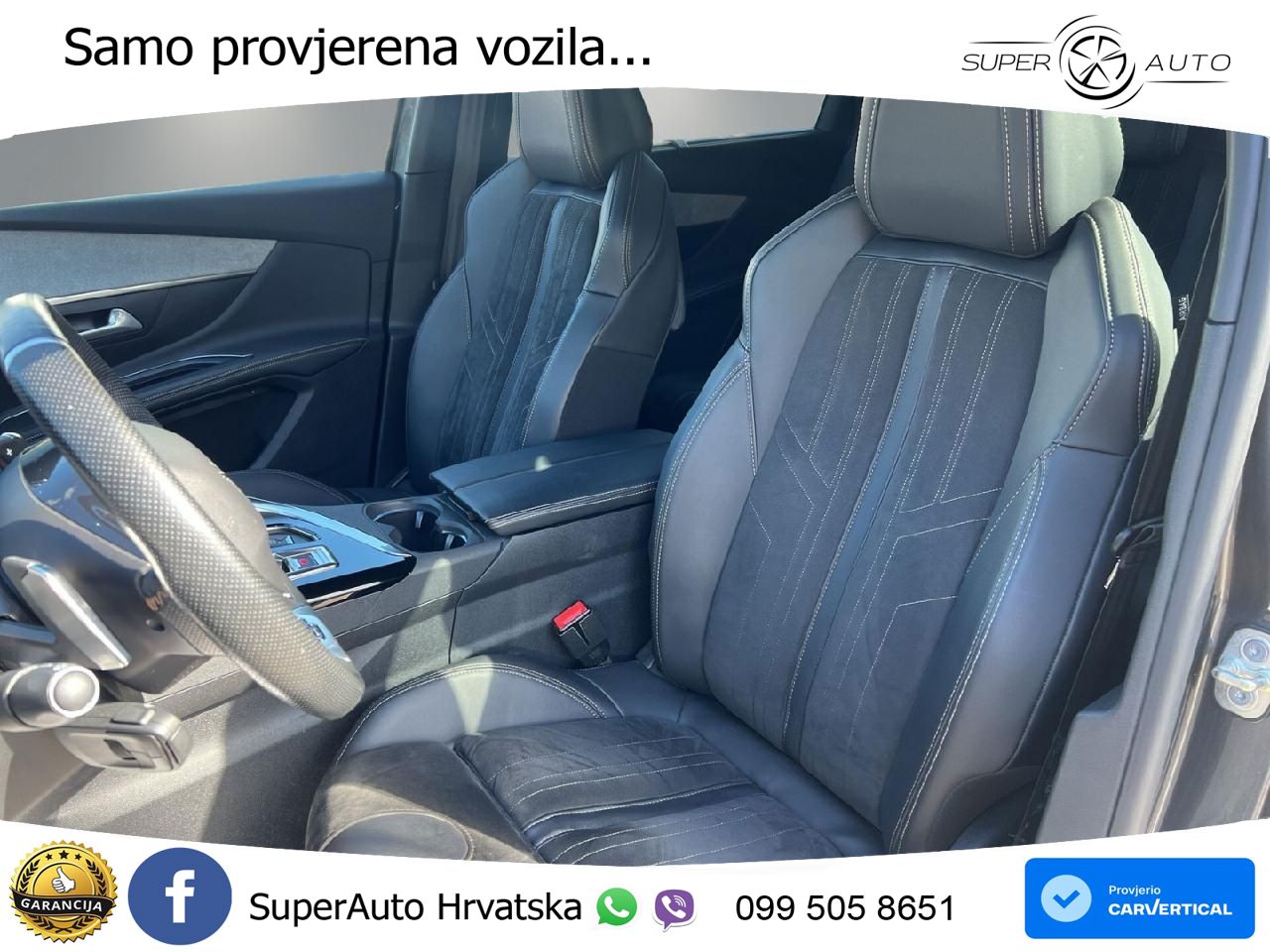Peugeot 5008 2.0 BlueHDi Aut. GT 177 KS, 7-SJED+ACC+360+GR SJED+PANO+VIRT+ASIST