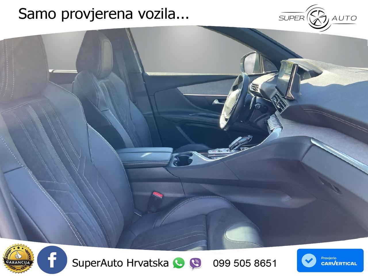 Peugeot 5008 2.0 BlueHDi Aut. GT 177 KS, 7-SJED+ACC+360+GR SJED+PANO+VIRT+ASIST