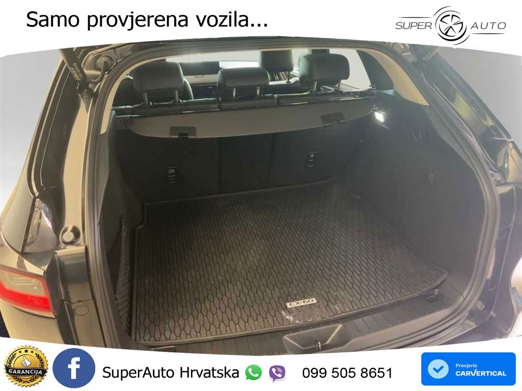 Mazda CX-60 3.3 e-Skyactiv AWD Aut. Homura 254 KS, ACC+360°+GR SJED+VIRT+LANE